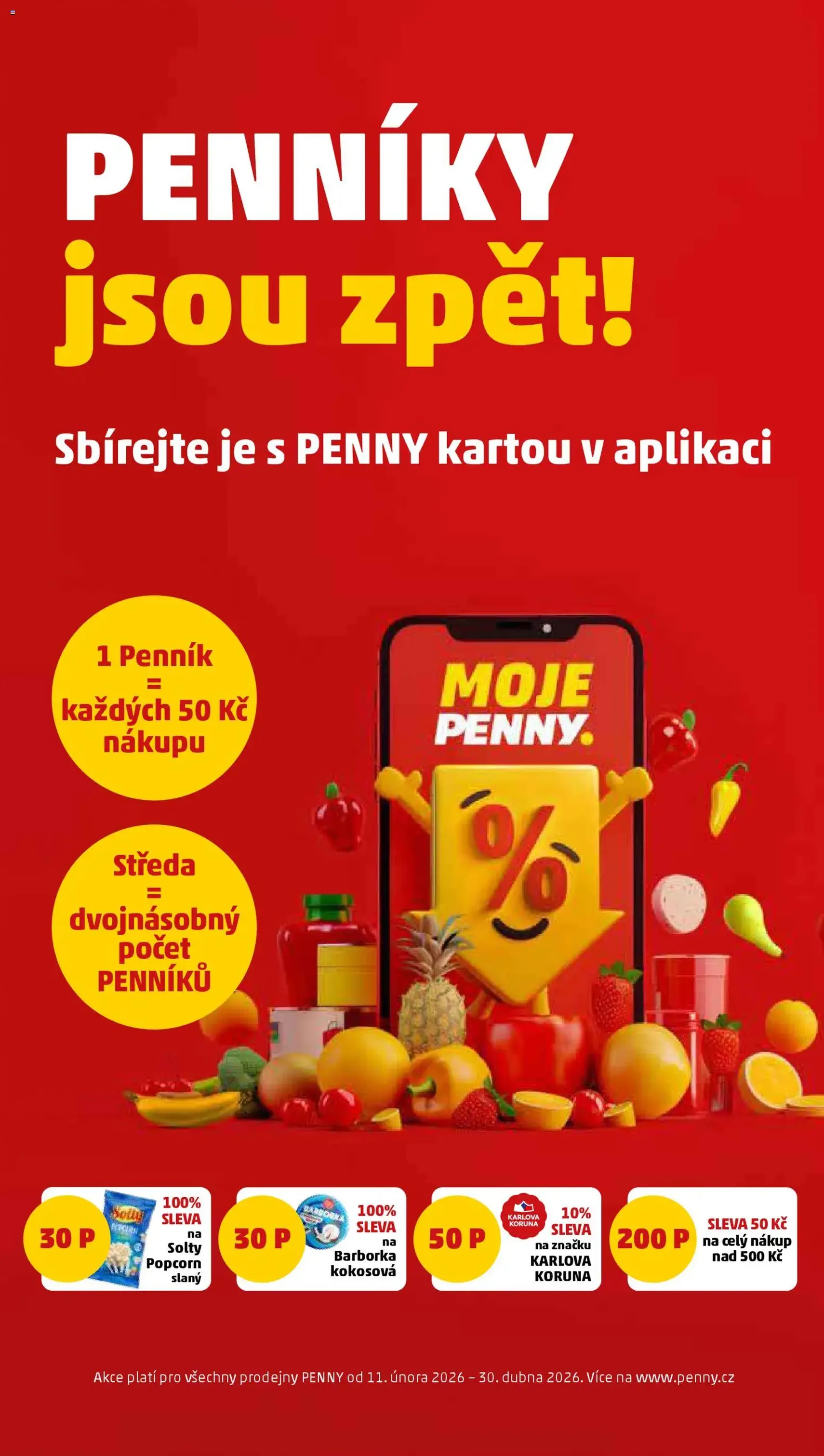 Penny Market leták - Čtvrtečník - platný leták od 11.02.2026 strana 31 z 31