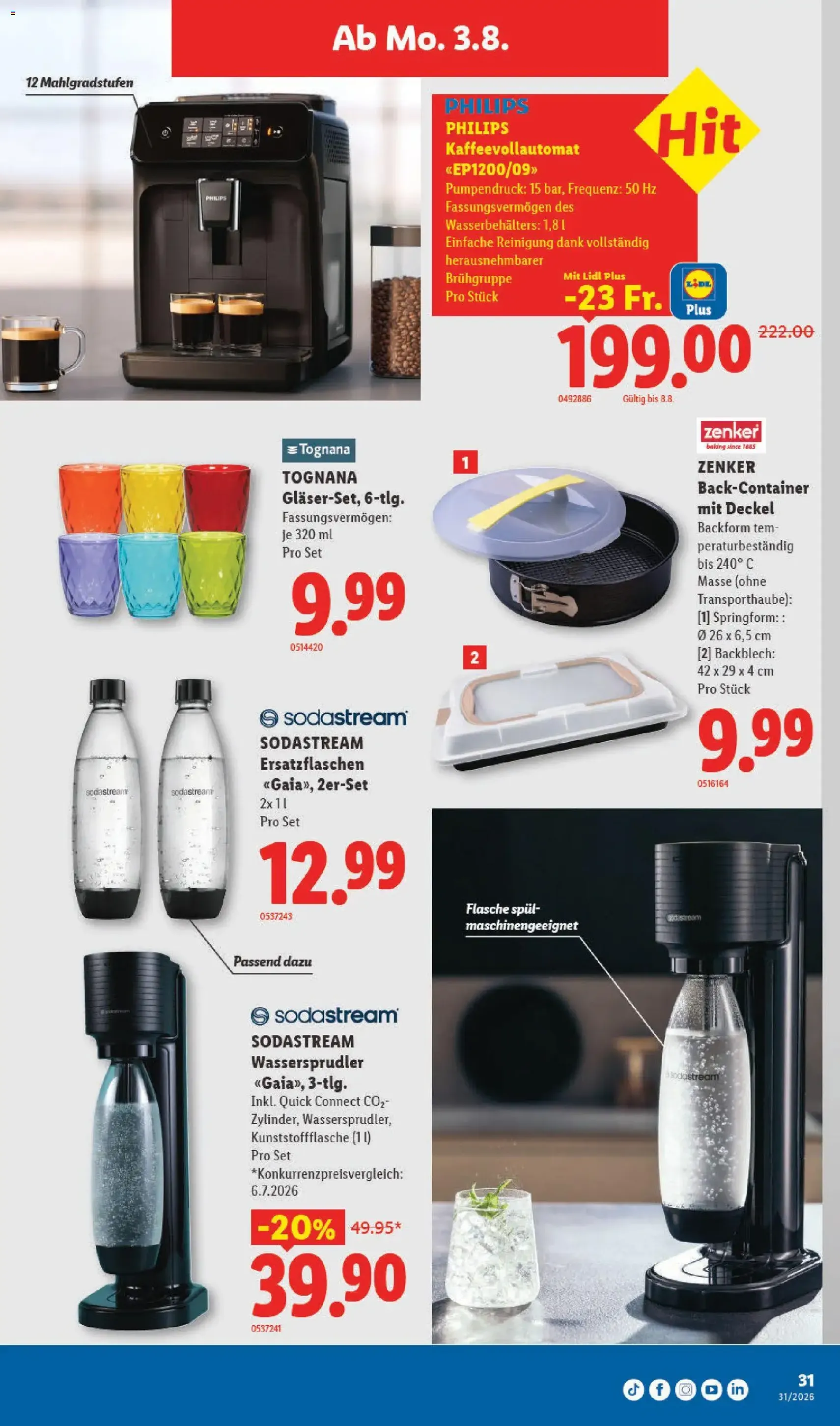 Lidl aktionen - Gültiger Prospekt ab 30.07.2026, Seite 33 von insgesamt 34