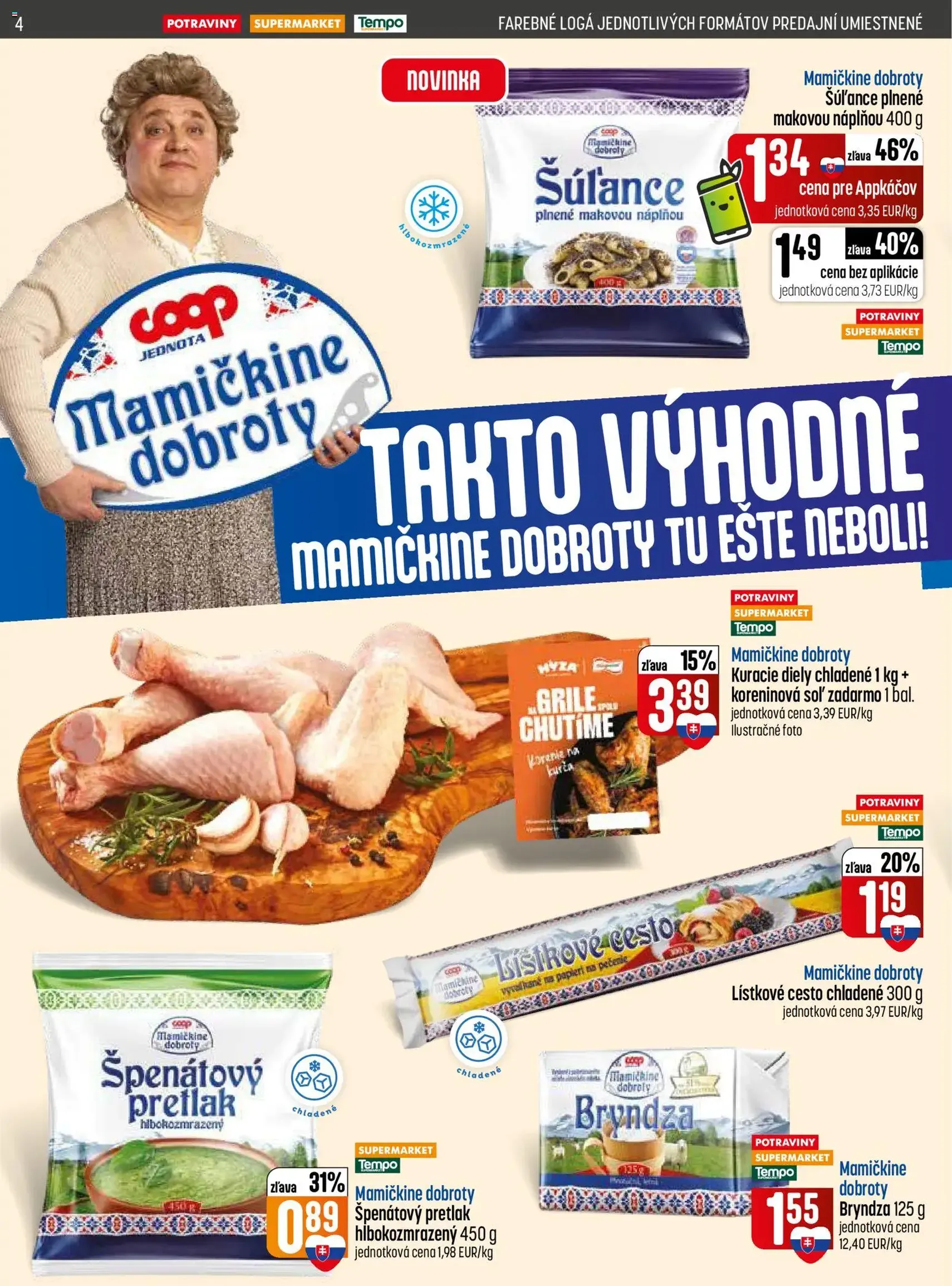 COOP Jednota leták - platný leták od 26.08.2026 strana 4 z 32
