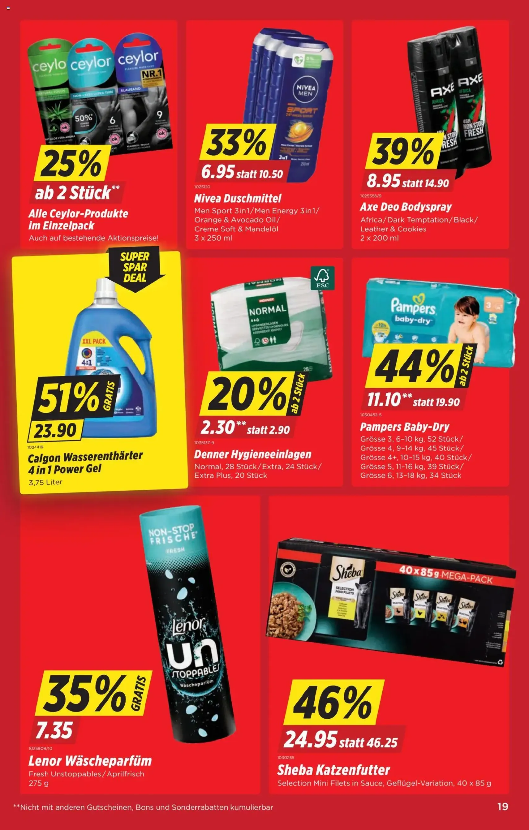 Denner Aktionen - Gültiger Prospekt ab 11.11.2025, Seite 19 von insgesamt 24