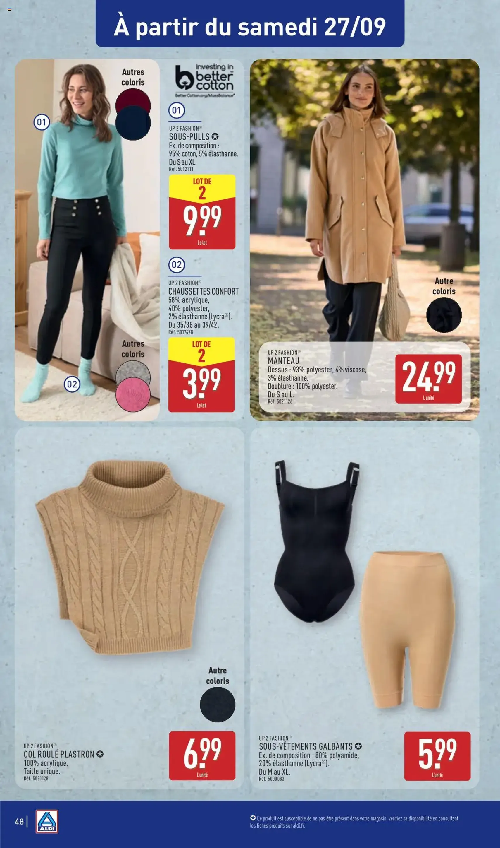 Aldi catalogue semaine 39 - brochure valable à partir du 23/09/2025, page 50 sur 57 Aldi catalogue semaine 39 - brochure valable à partir du 23/09/2025, page 50 sur 57