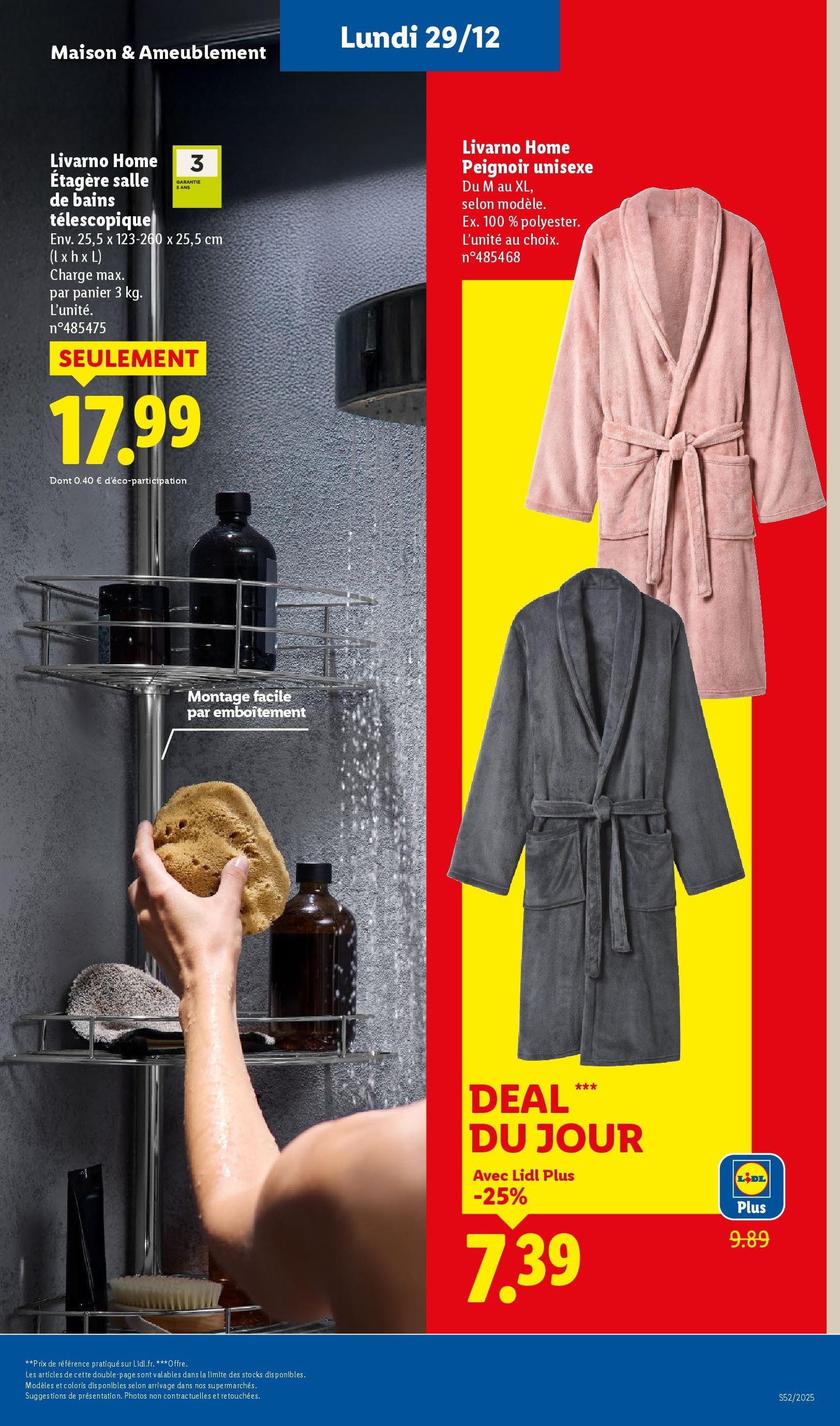 LIDL catalogue semaine 52 - brochure valable à partir du 27/12/2025, page 61 sur 84