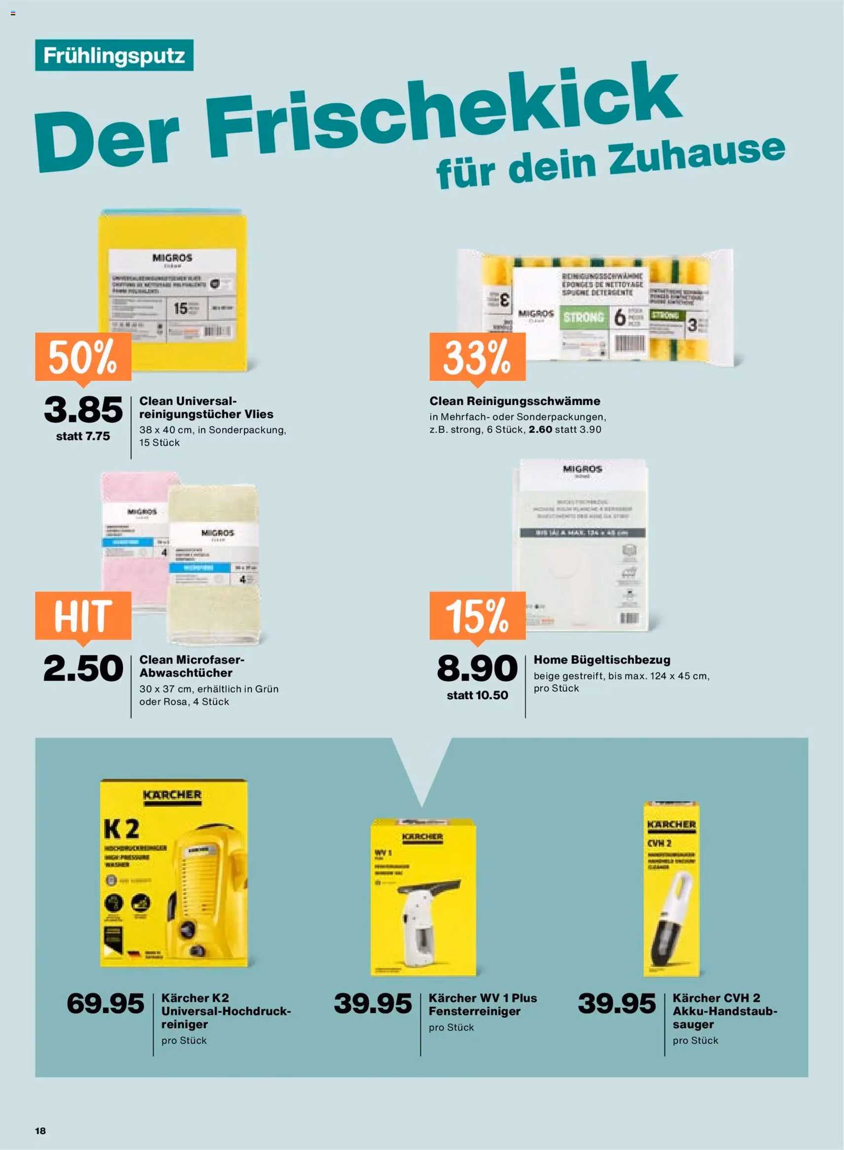 Migros aktionen - Gültiger Prospekt ab 03.03.2026, Seite 18 von insgesamt 24