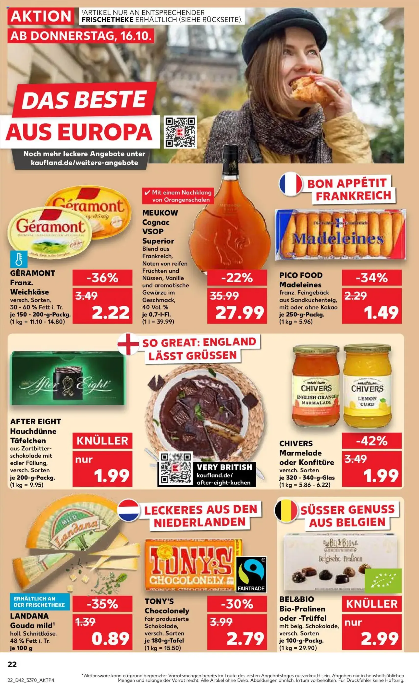 Kaufland Prospekt - Gültiger Prospekt ab 16.10.2025, Seite 22 von insgesamt 64 Kaufland Prospekt - Gültiger Prospekt ab 16.10.2025, Seite 22 von insgesamt 64