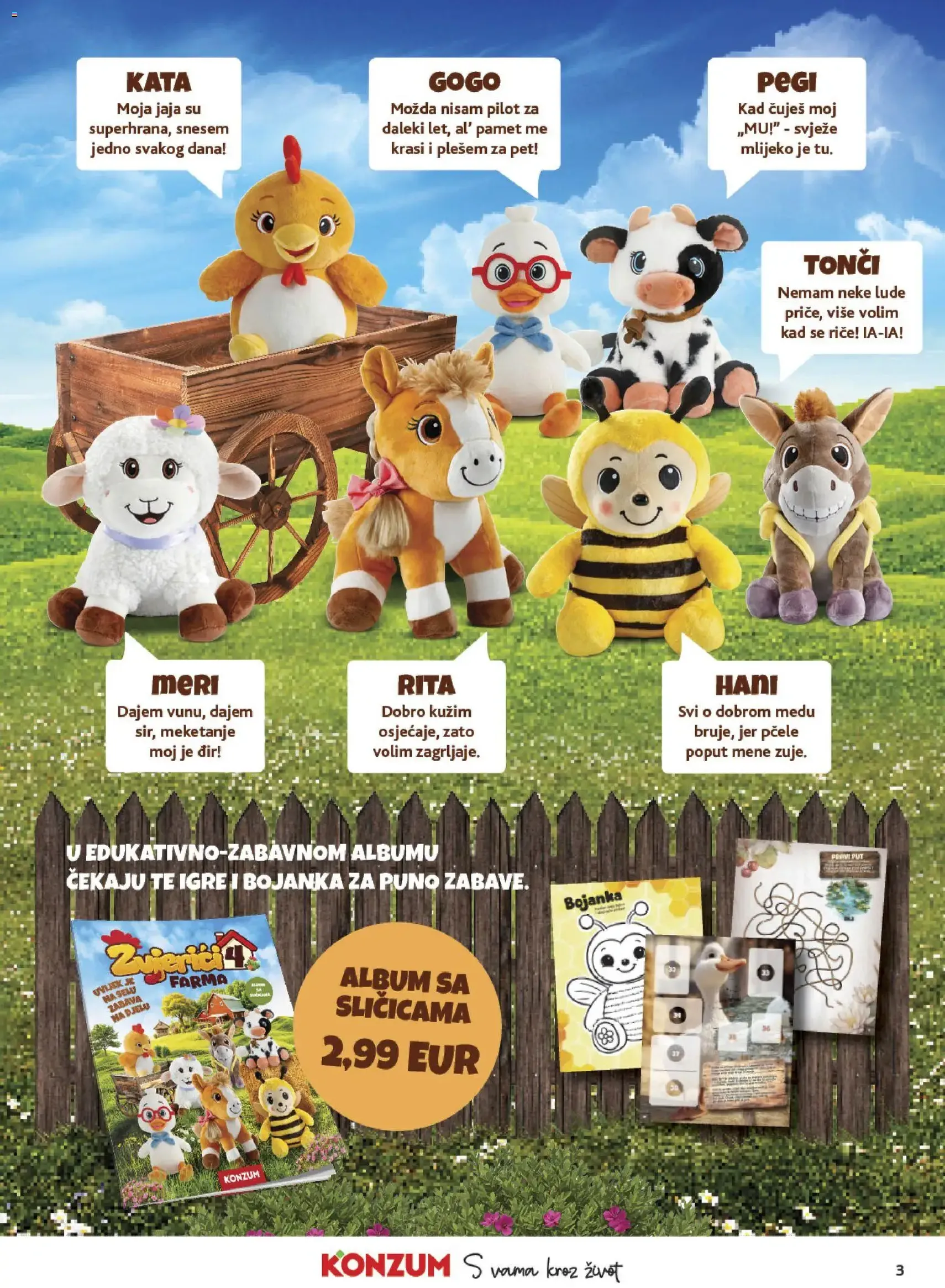 Konzum HR Akciós újság - 2026.02.25. érvényes szórólap 3 oldal 52 oldalból