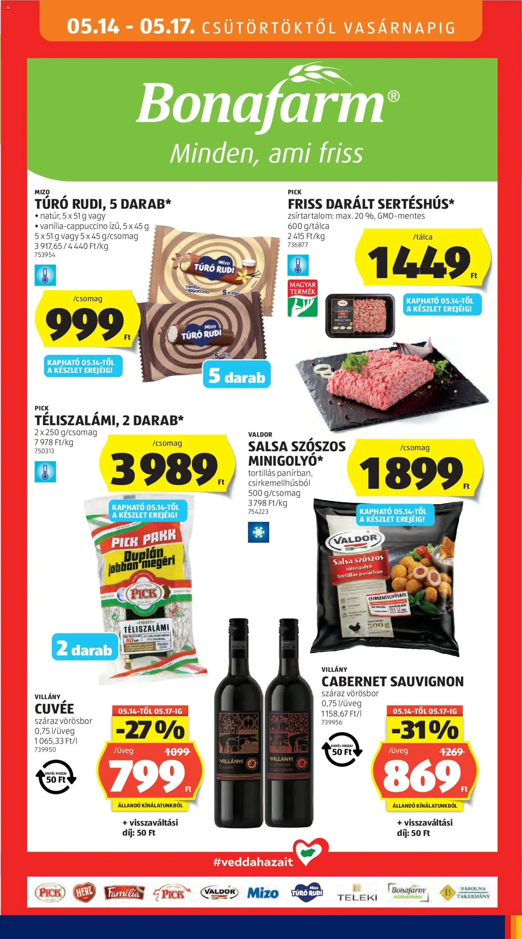 Aldi akciós újság - 2026.05.14. érvényes szórólap 17 oldal 36 oldalból