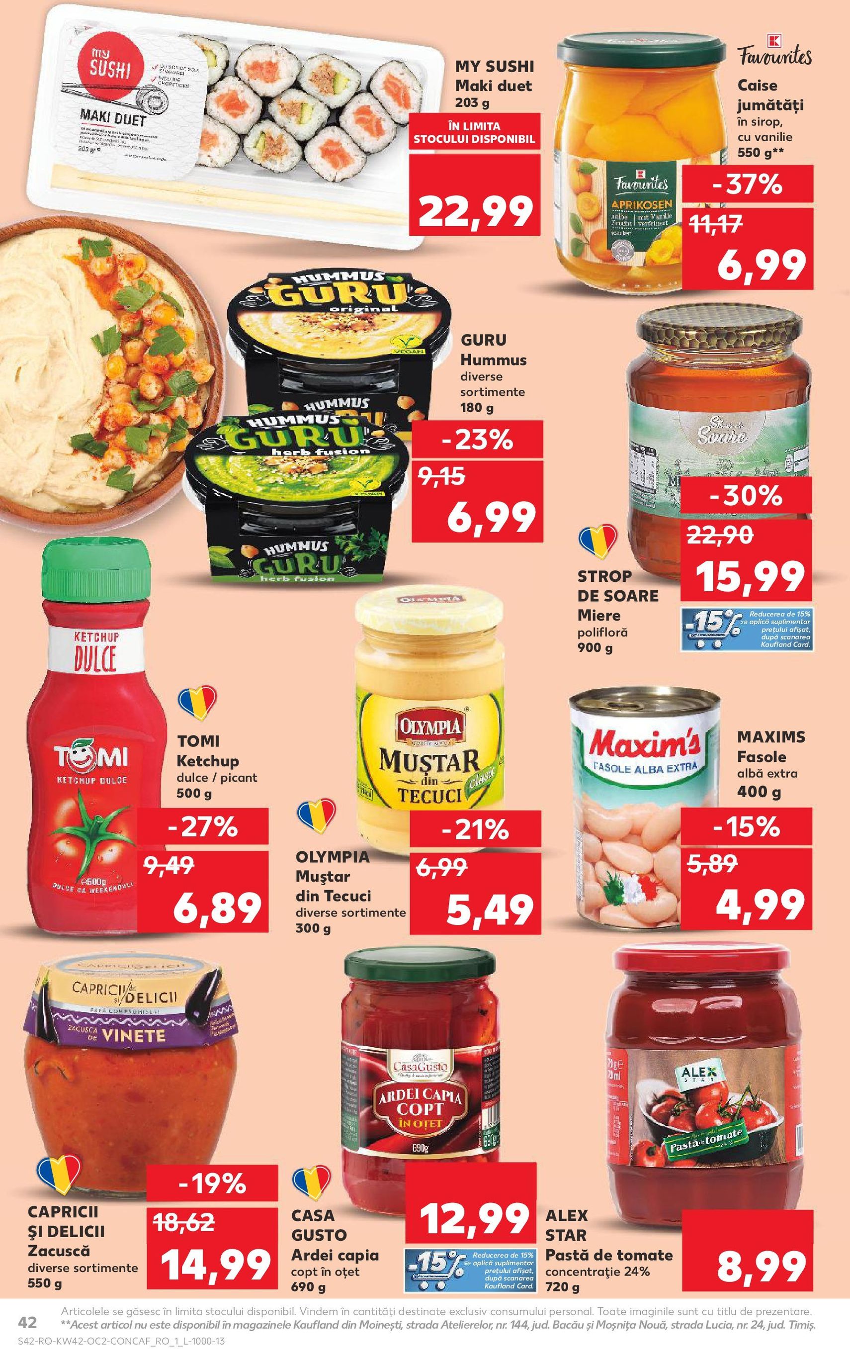 Catalog Kaufland - Bucureşti - cataloage valabile începând cu 15.10.2025 pagina 42 din 70 Catalog Kaufland - Bucureşti - cataloage valabile începând cu 15.10.2025 pagina 42 din 70