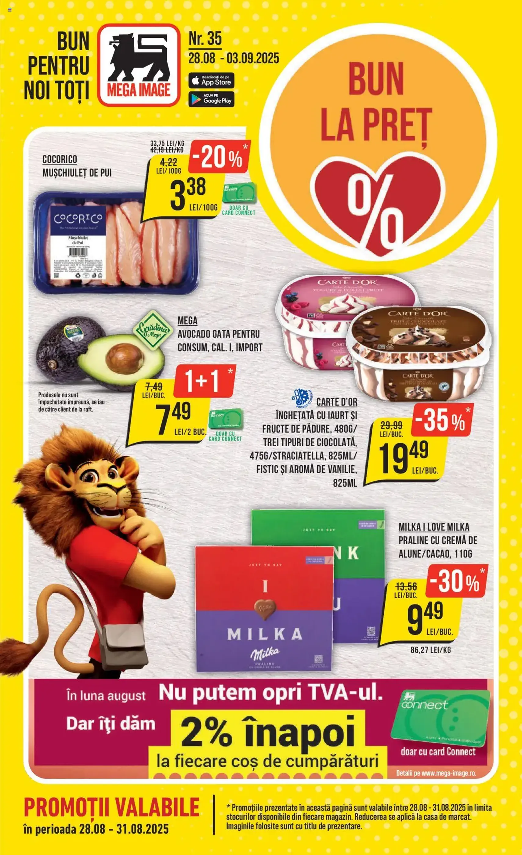 Catalog Mega Image - cataloage valabile începând cu 28.08.2025 pagina 1 din 24 Catalog Mega Image - cataloage valabile începând cu 28.08.2025 pagina 1 din 24