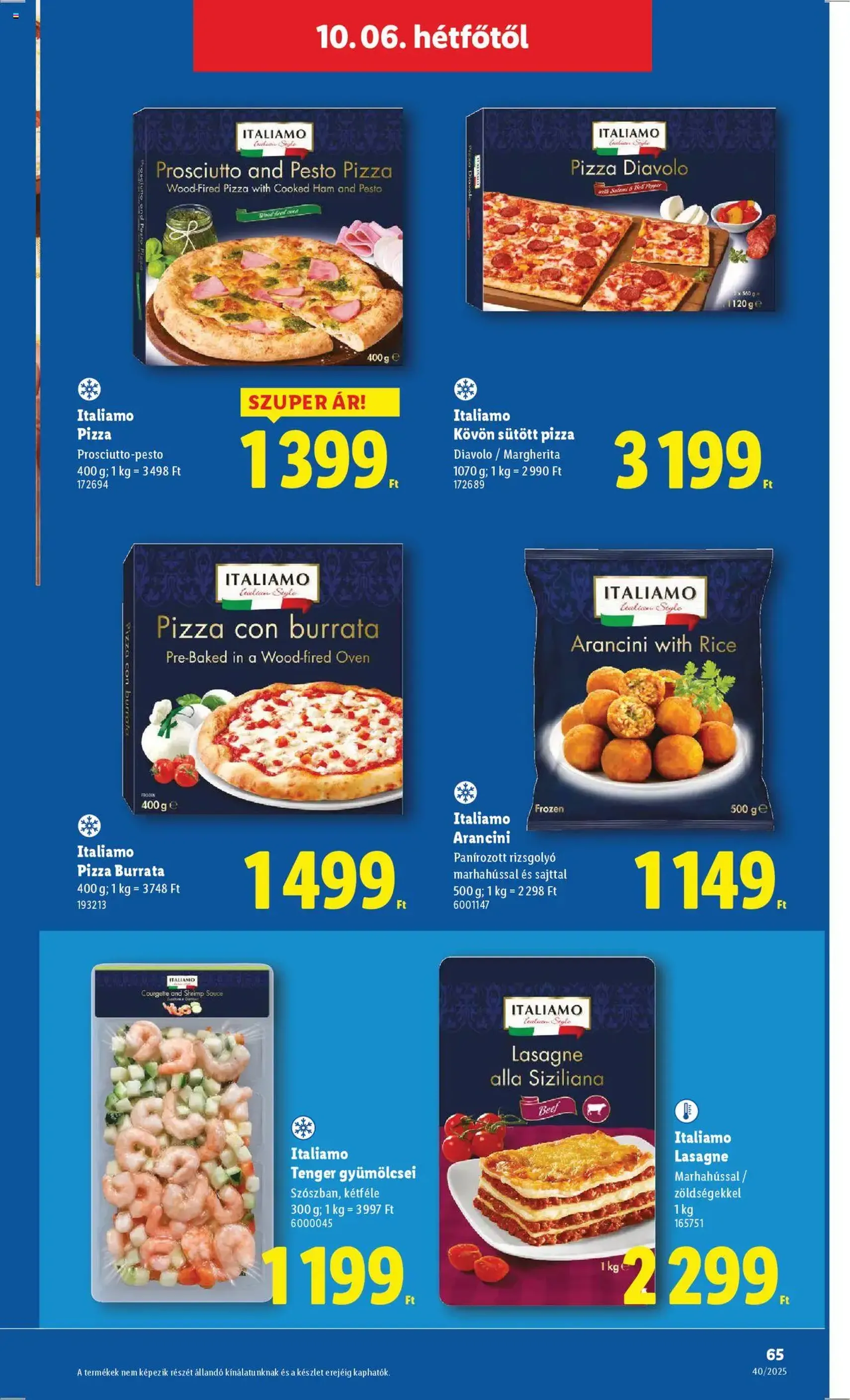 Lidl Akciós újság - 2025.10.02. érvényes szórólap 65 oldal 76 oldalból Lidl Akciós újság - 2025.10.02. érvényes szórólap 65 oldal 76 oldalból