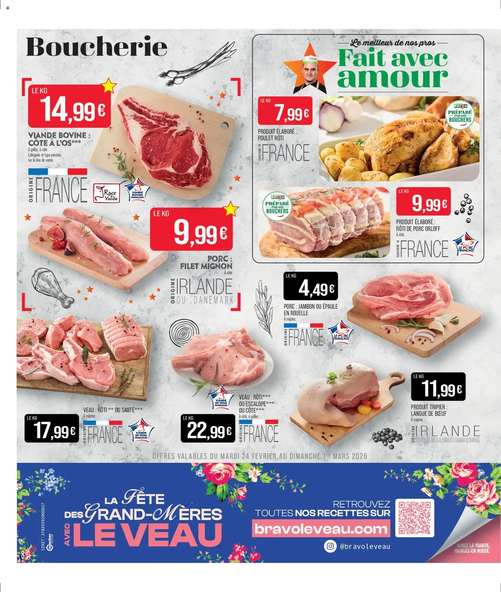 Match Supermarché catalogue - brochure valable à partir du 24/02/2026, page 10 sur 26
