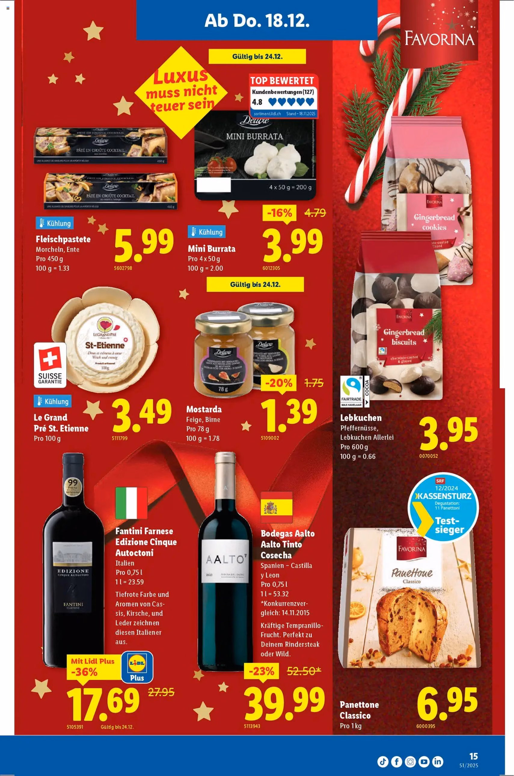 Lidl Aktionen - Gültiger Prospekt ab 18.12.2025, Seite 15 von insgesamt 32