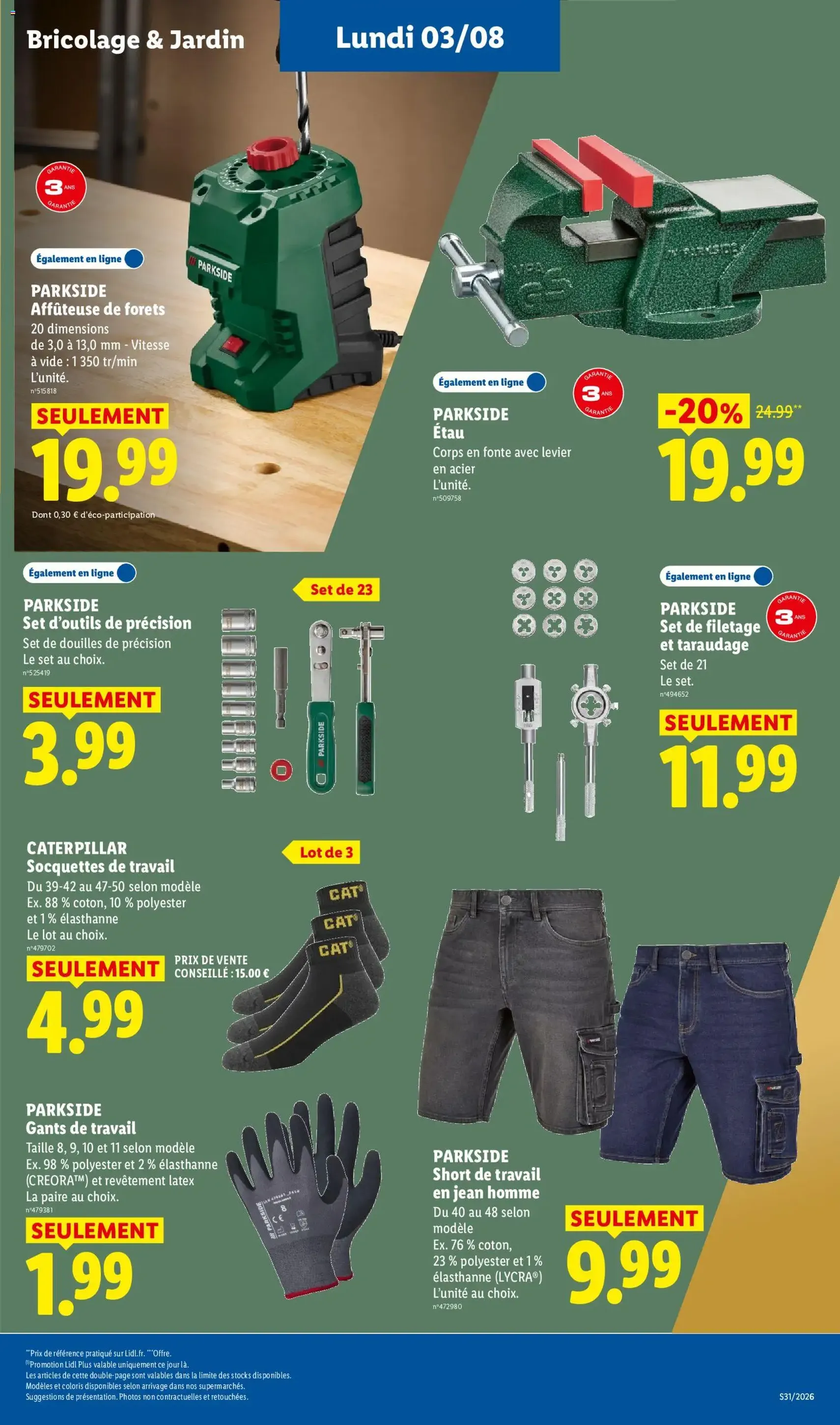 LIDL catalogue - brochure valable à partir du 30/07/2026, page 47 sur 59