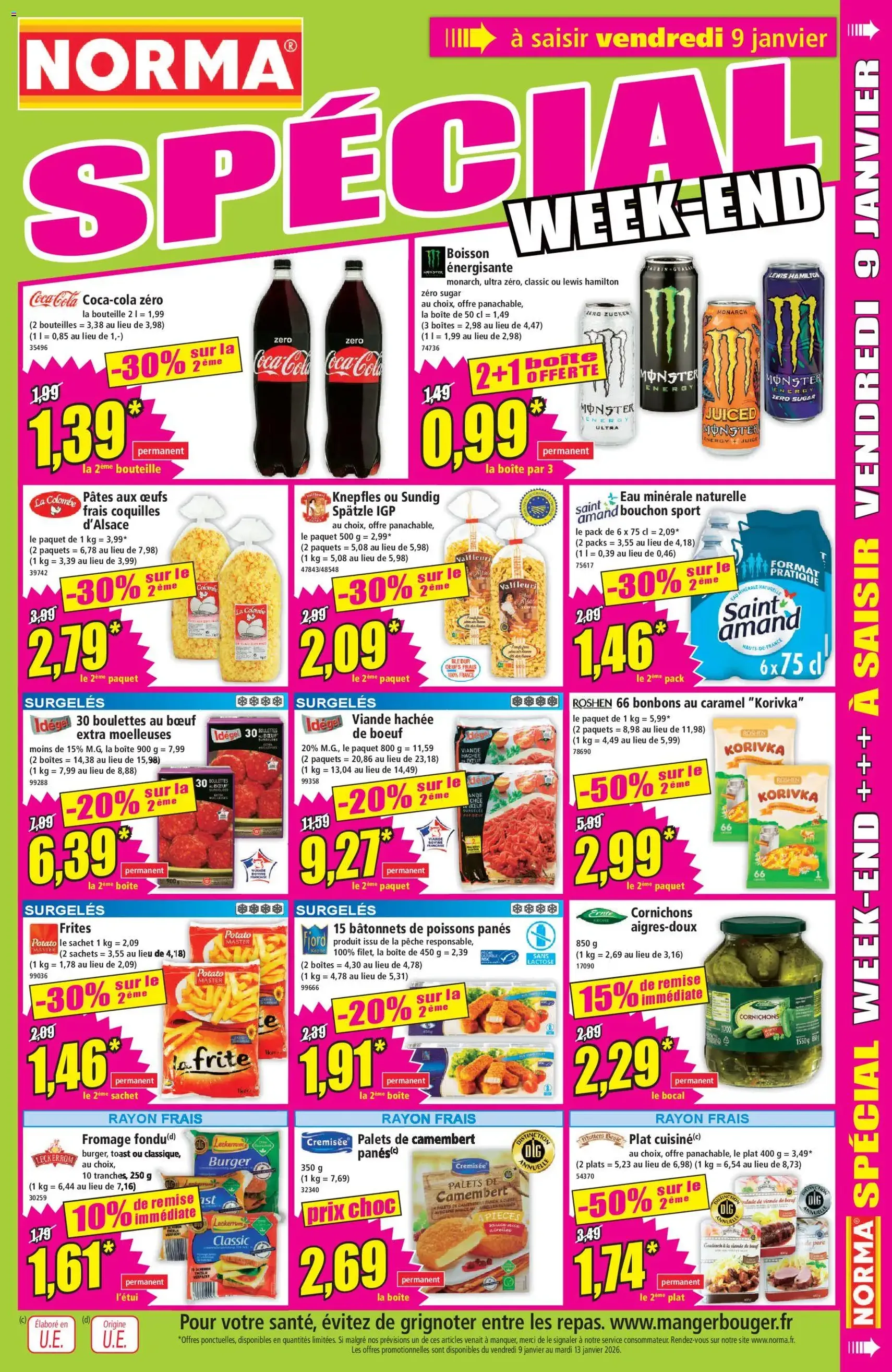 Norma catalogue - brochure valable à partir du 07/01/2025, page 13 sur 14