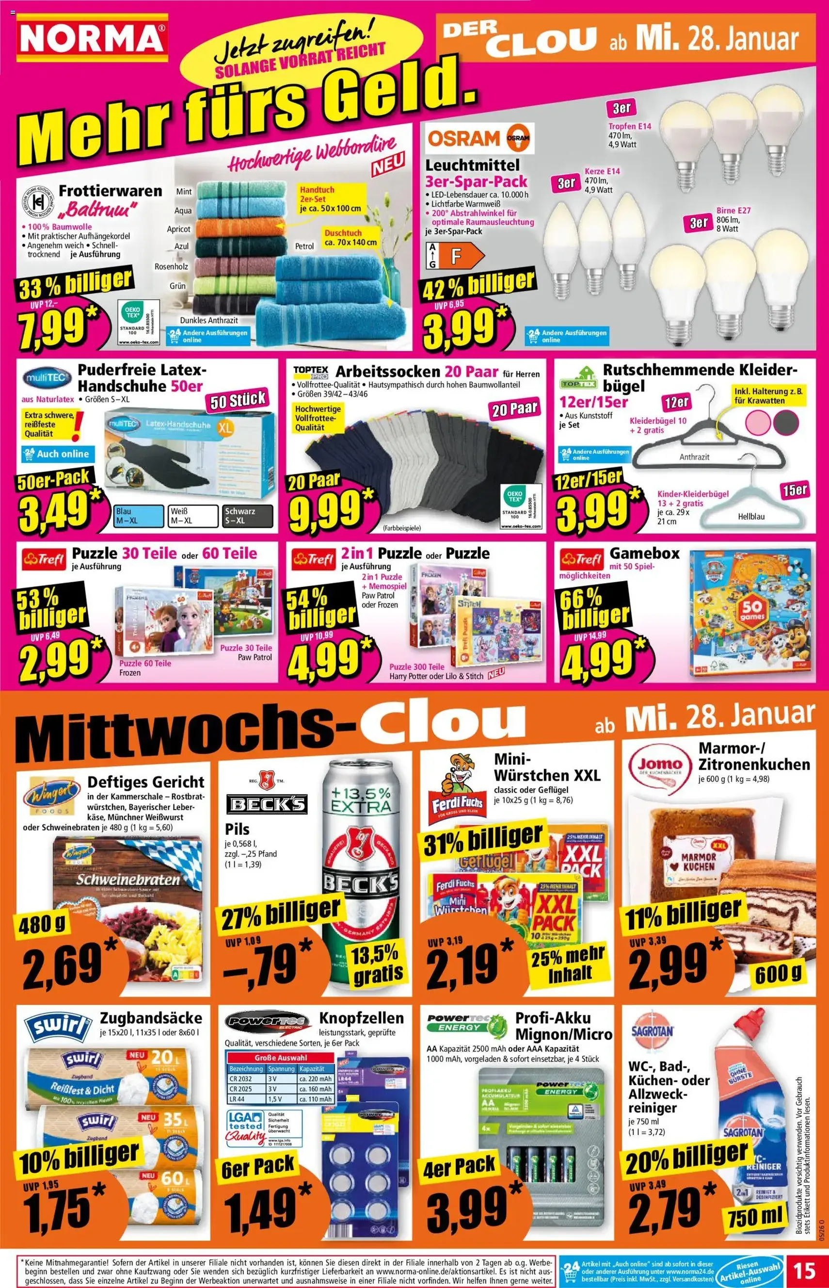 Norma Prospekt - Gültiger Prospekt ab 26.01.2026, Seite 15 von insgesamt 20