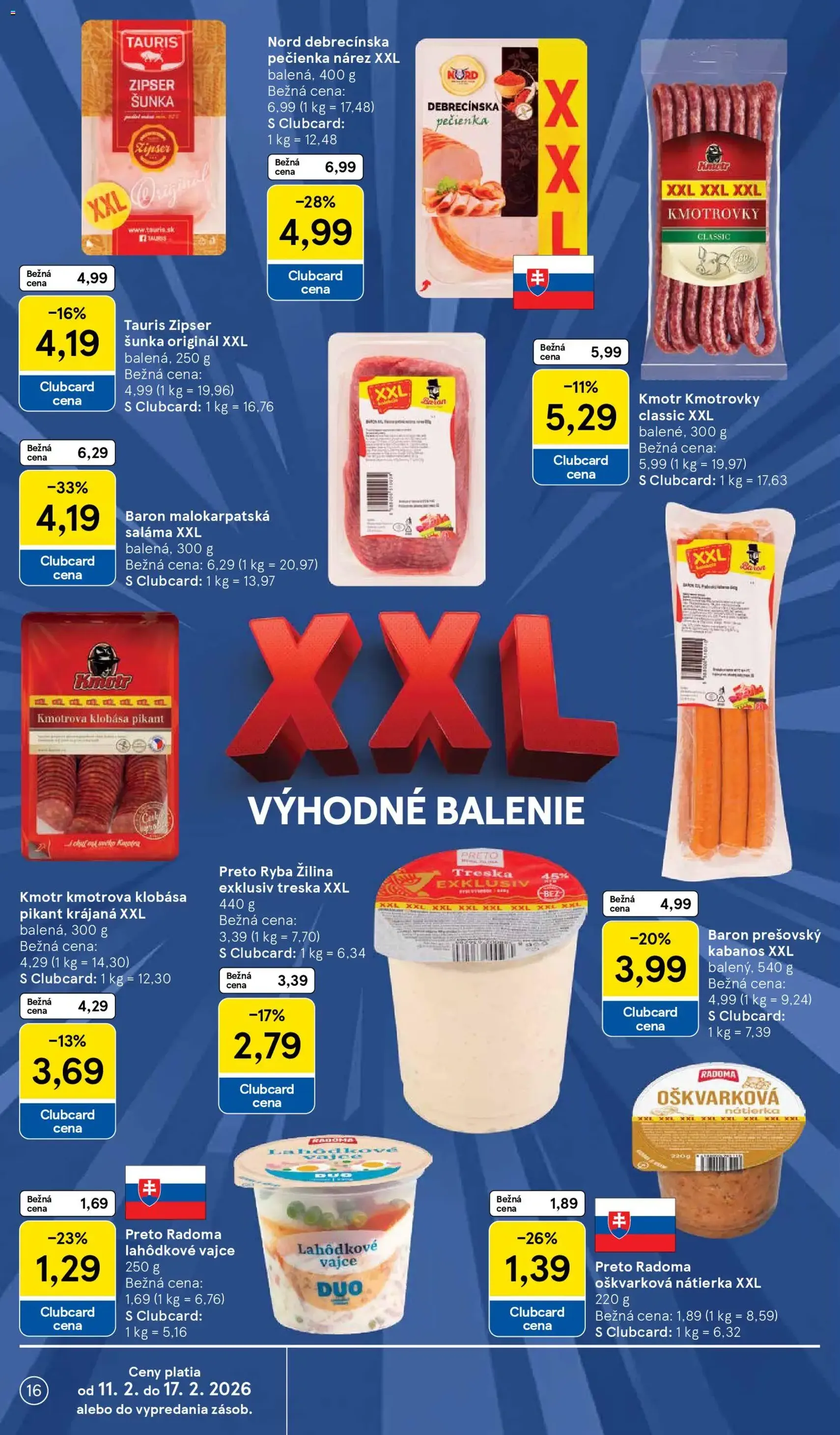 Tesco Hypermarket - leták - platný leták od 11.02.2026 strana 16 z 46