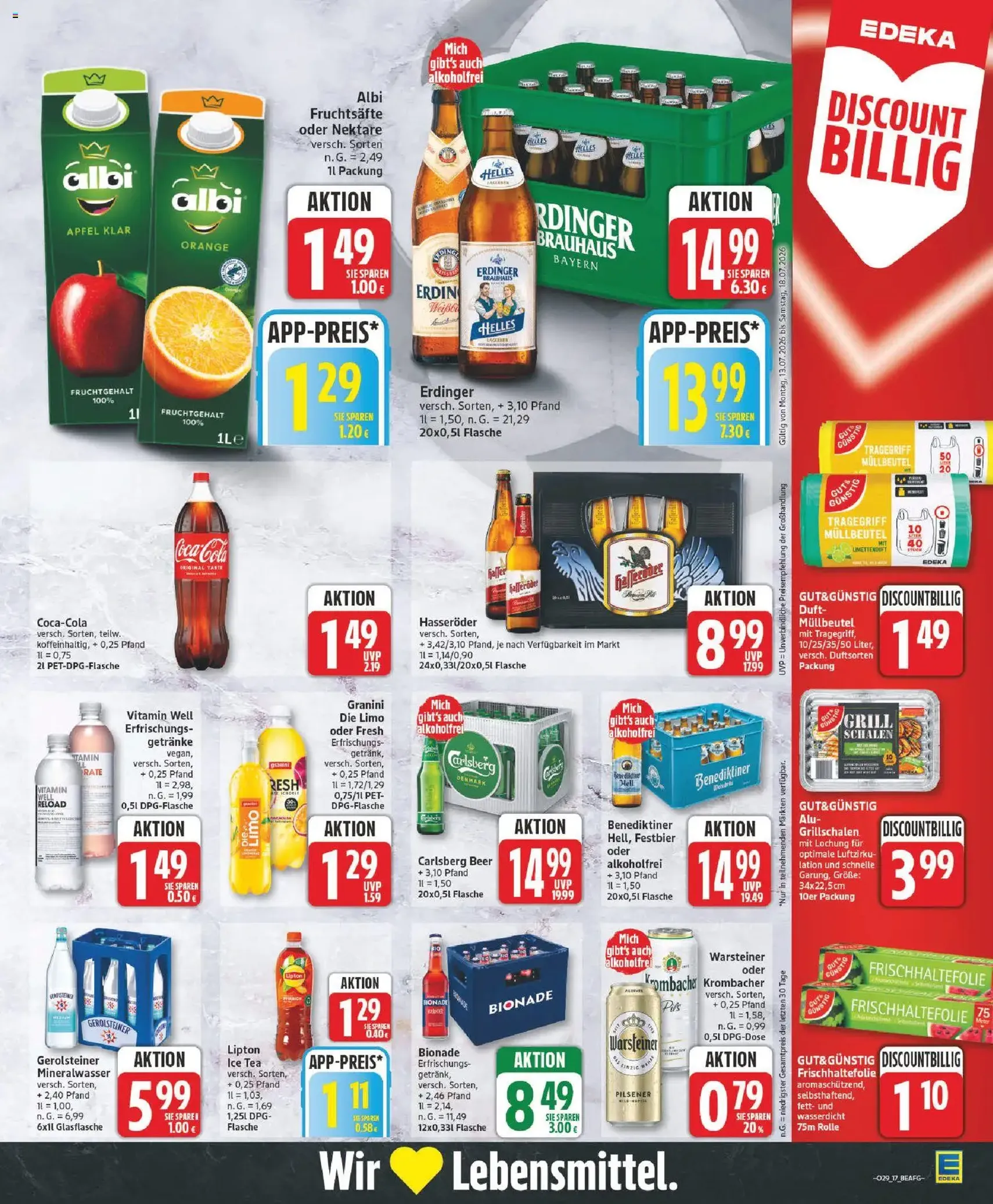 Edeka Prospekt - Gültiger Prospekt ab 13.07.2026, Seite 19 von insgesamt 29