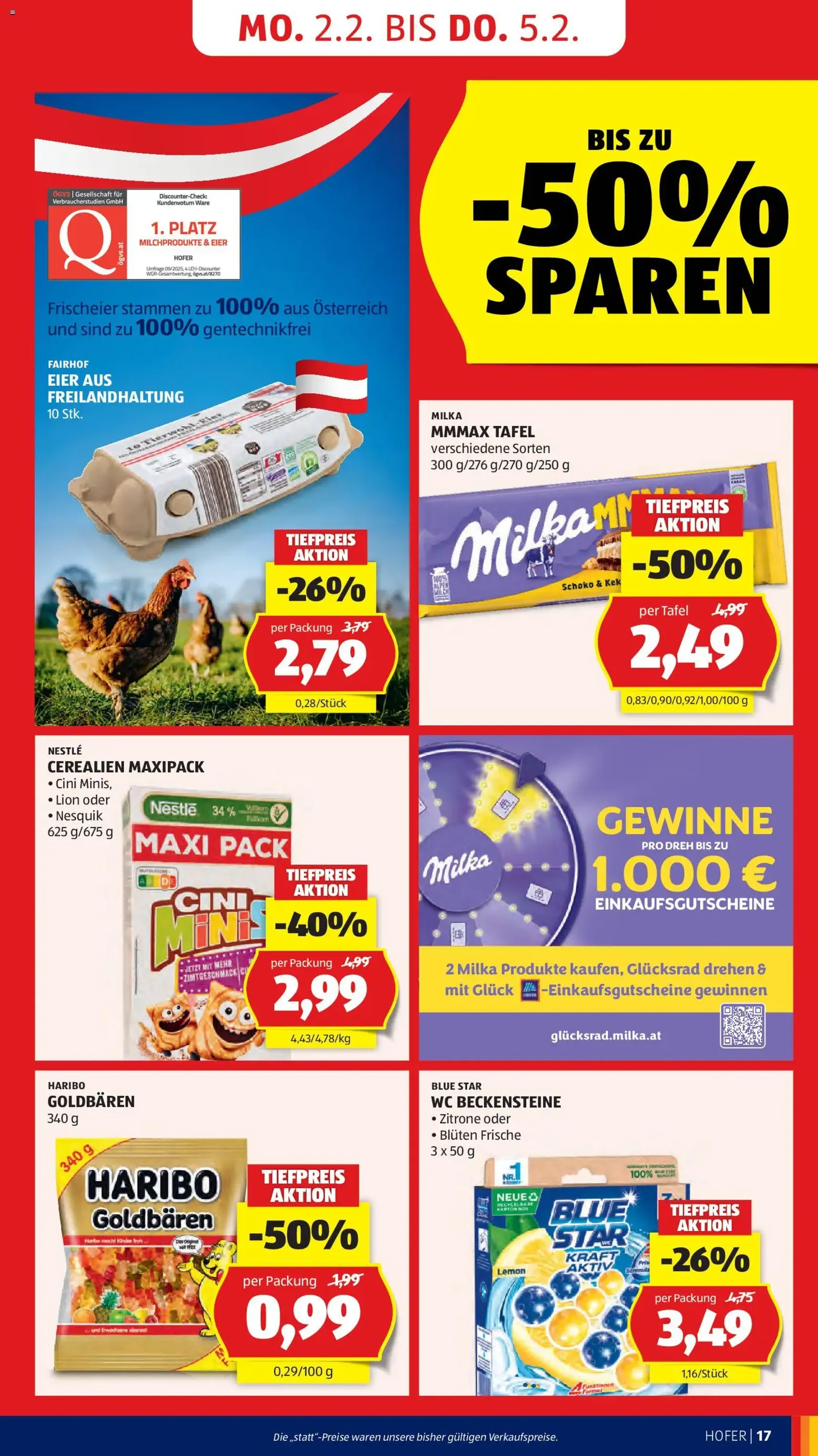 Hofer Flugblatt - Gültiger Prospekt ab 30.01.2026, Seite 19 von insgesamt 41