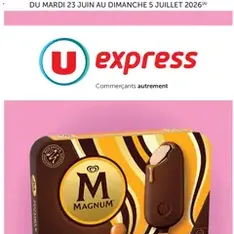 U Express catalogue - Prévisualisation du catalogue valable à partir du 23/06/2026