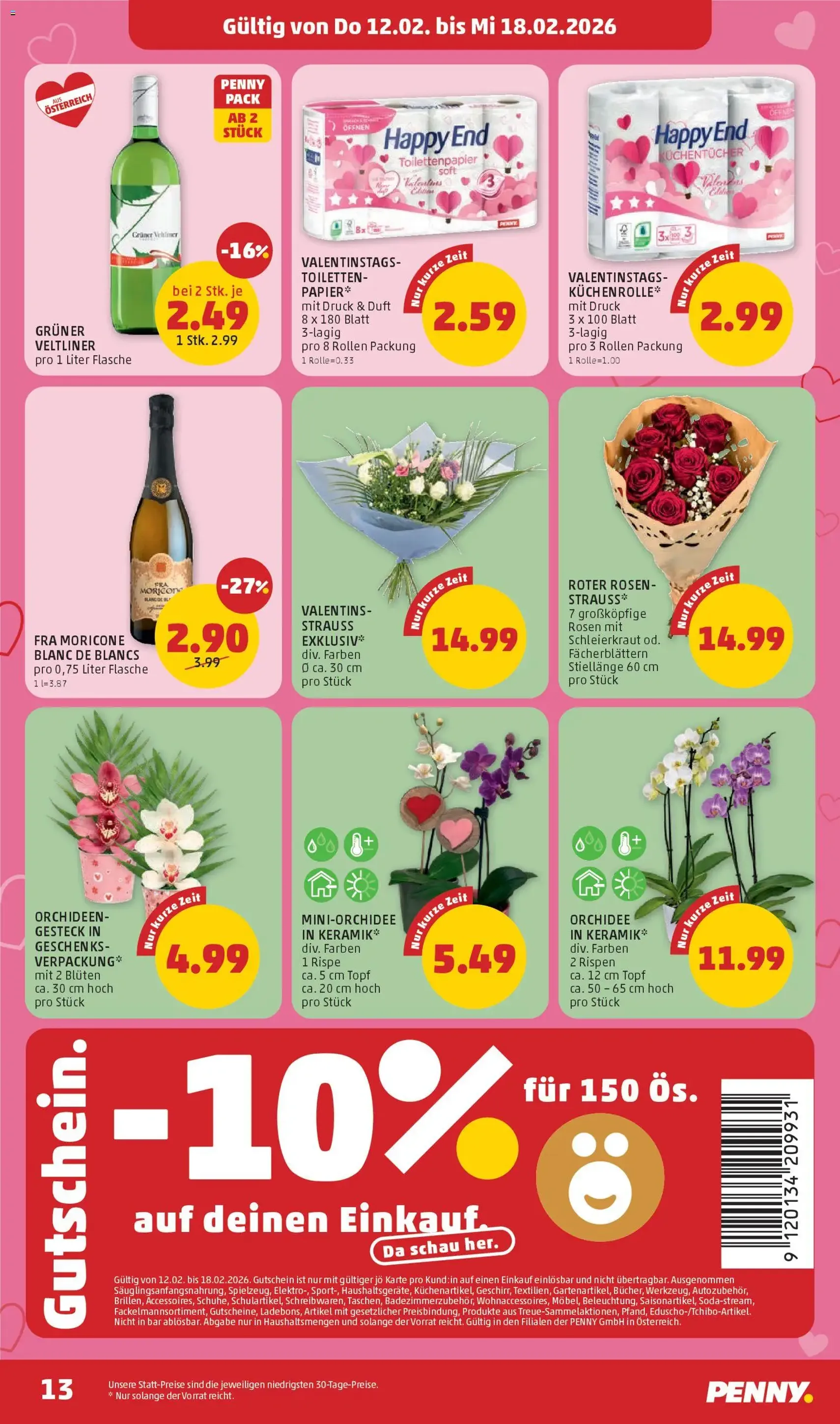 Penny Markt Flugblatt - Gültiger Prospekt ab 12.02.2026, Seite 13 von insgesamt 32