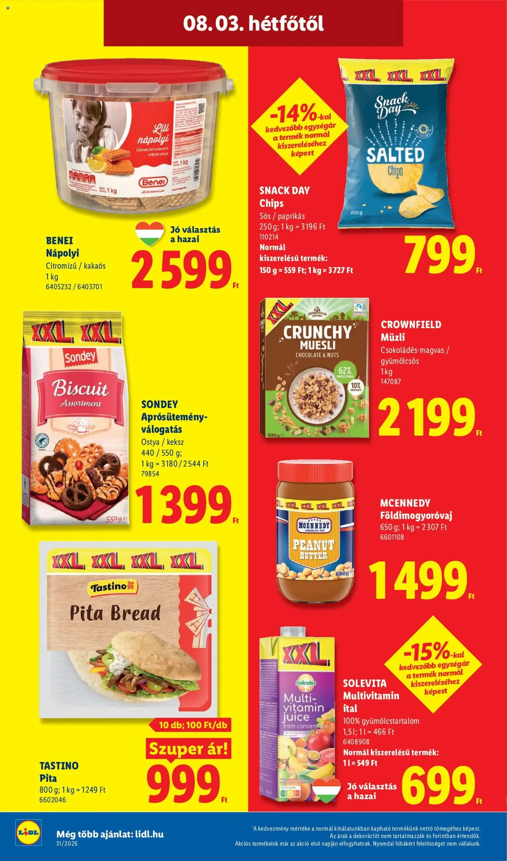 Lidl akciós újság - 2026.07.30. érvényes szórólap 52 oldal 58 oldalból