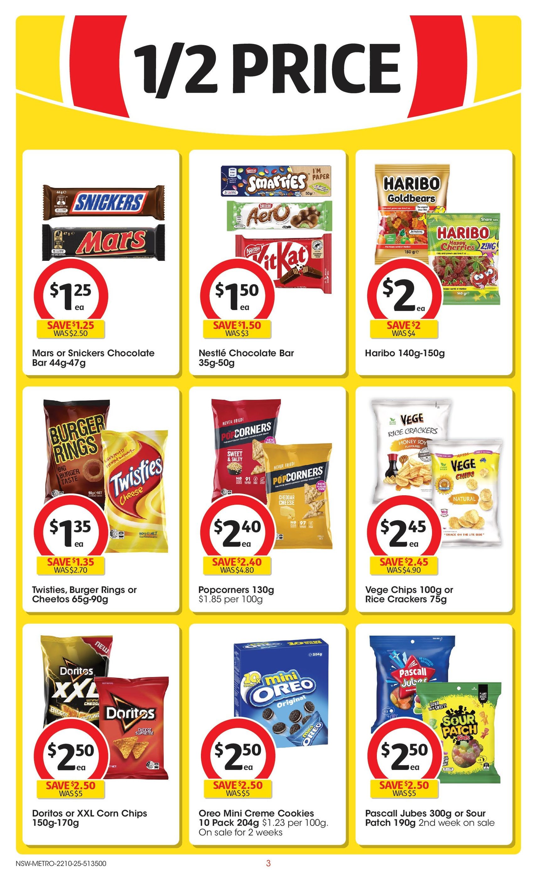 Coles Catalogue NSW - valid flyer from 22/10/2025, page 3 of 47 Coles Catalogue NSW - valid flyer from 22/10/2025, page 3 of 47