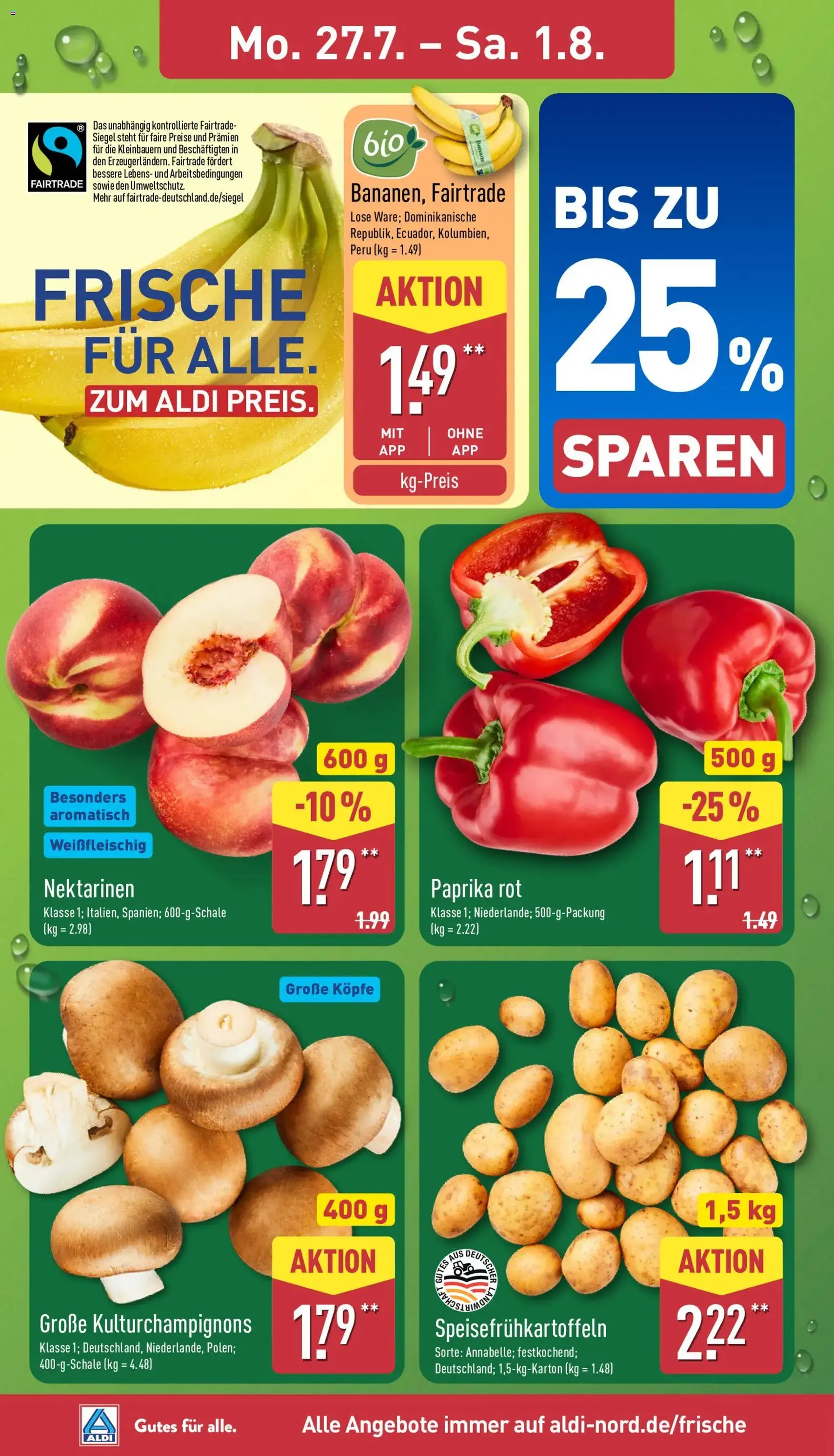 Aldi Prospekt - Gültiger Prospekt ab 27.07.2026, Seite 2 von insgesamt 48