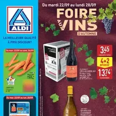 Aldi catalogue - Prévisualisation du catalogue valable à partir du 22/09/2026
