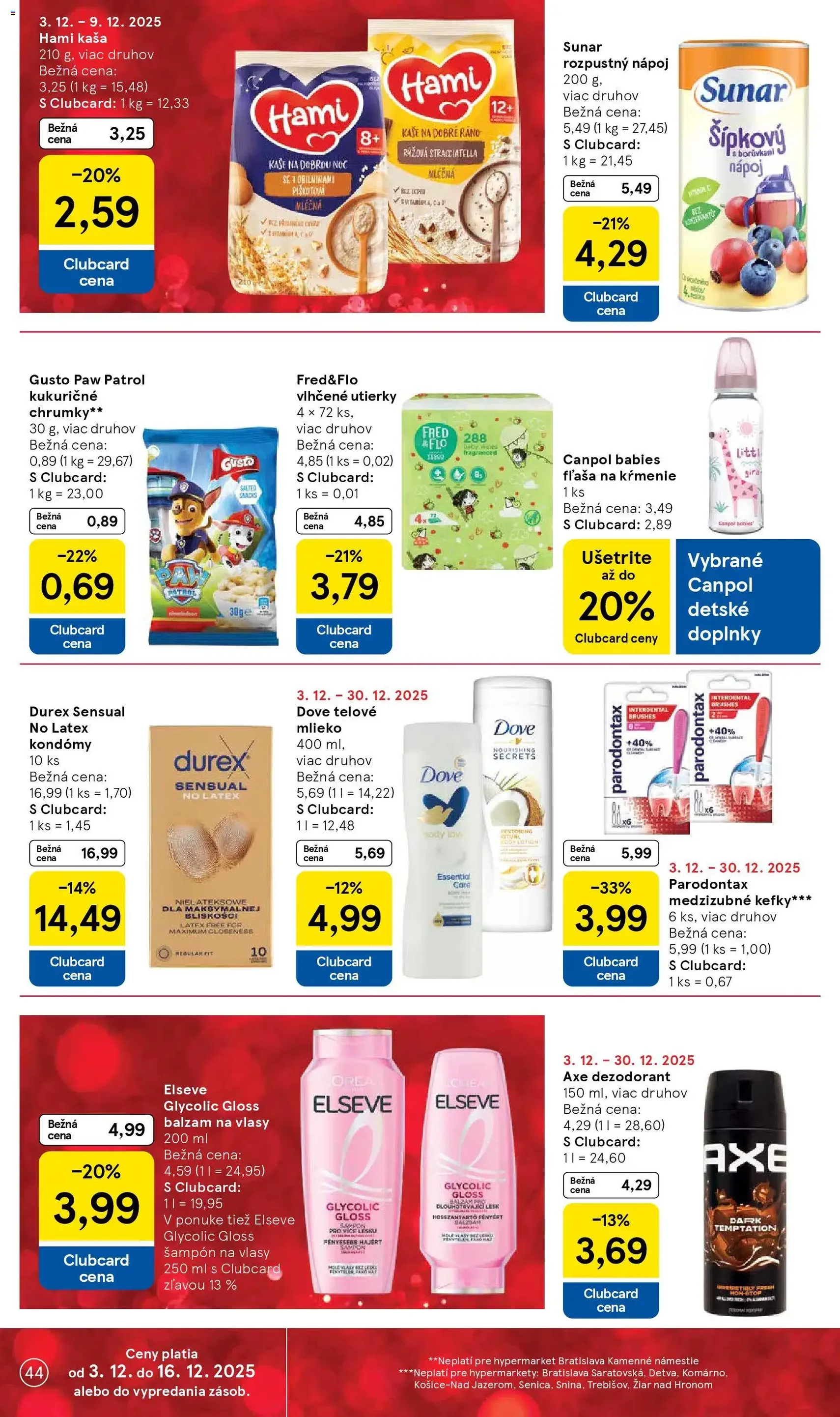 Tesco Hypermarket - leták - platný leták od 03.12.2025 strana 44 z 53