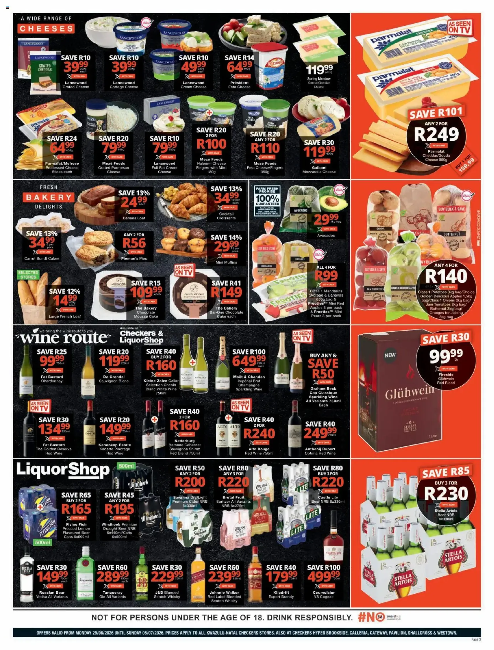 Checkers Specials - valid flyer from 29/06/2026, page 3 of 12
