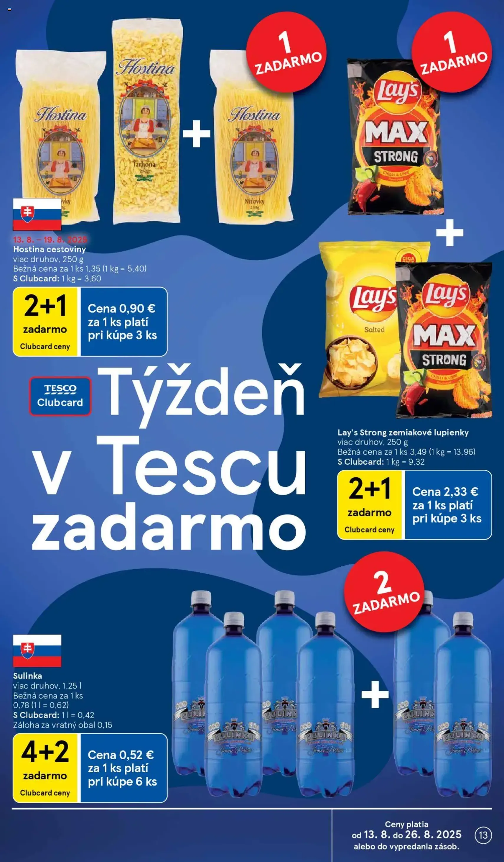 Tesco Hypermarket - leták - platný leták od 13.08.2025 strana 13 z 43