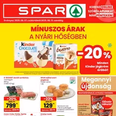 Spar Akciós újság - szórólap előnézete érvényes 2025.08.07. -tól