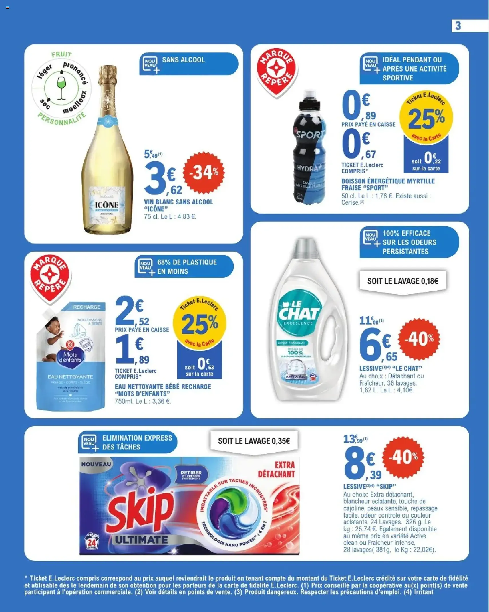 E.Leclerc catalogue de la semaine 20 - brochure valable à partir du 12/05/2026, page 3 sur 32