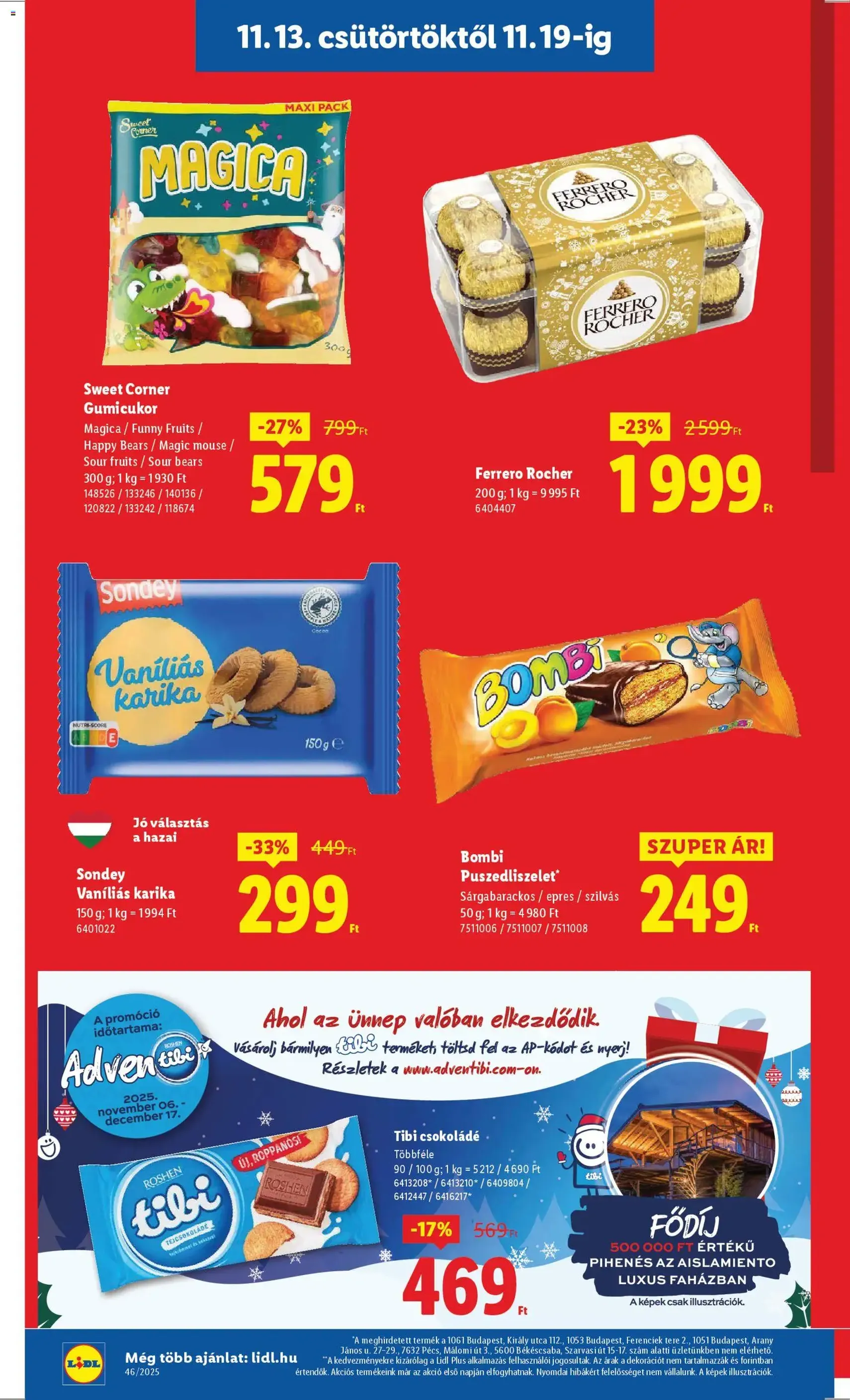 Lidl Akciós újság - 2025.11.13. érvényes szórólap 12 oldal 52 oldalból