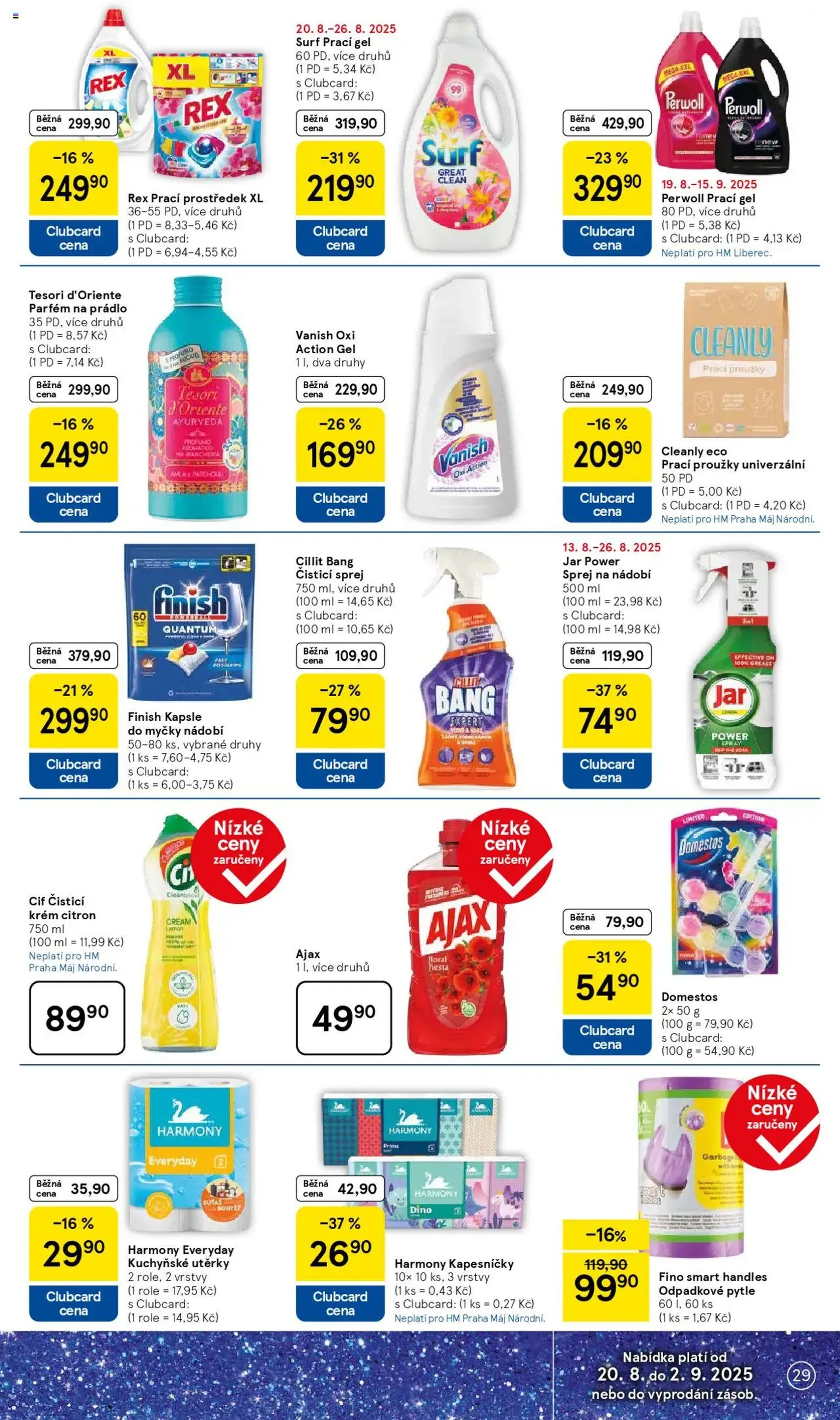 Tesco leták - Hypermarket - platný leták od 20.08.2025 strana 29 z 34 Tesco leták - Hypermarket - platný leták od 20.08.2025 strana 29 z 34
