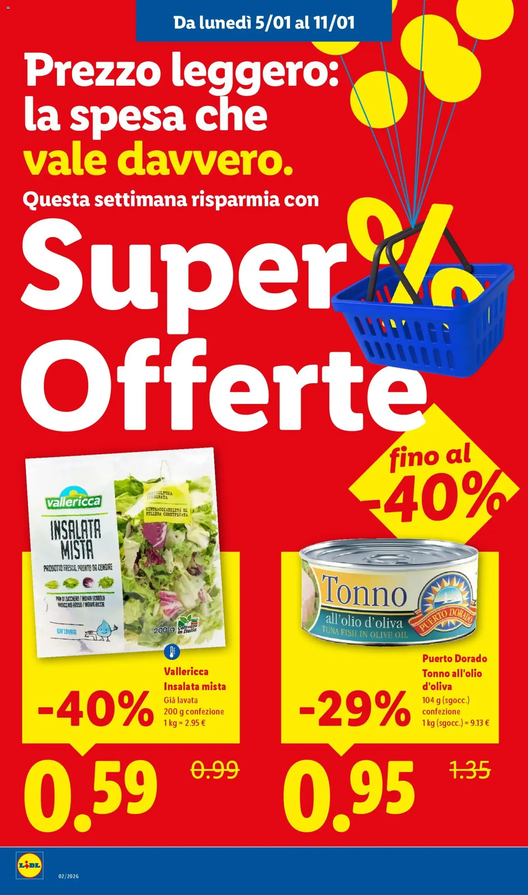 Volantino Lidl - volantino valido dal 05/01/2026 pagina 14 di 48