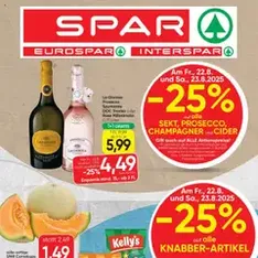 Spar Flugblatt - Prospekt Vorschau gültig ab 21.08.2025