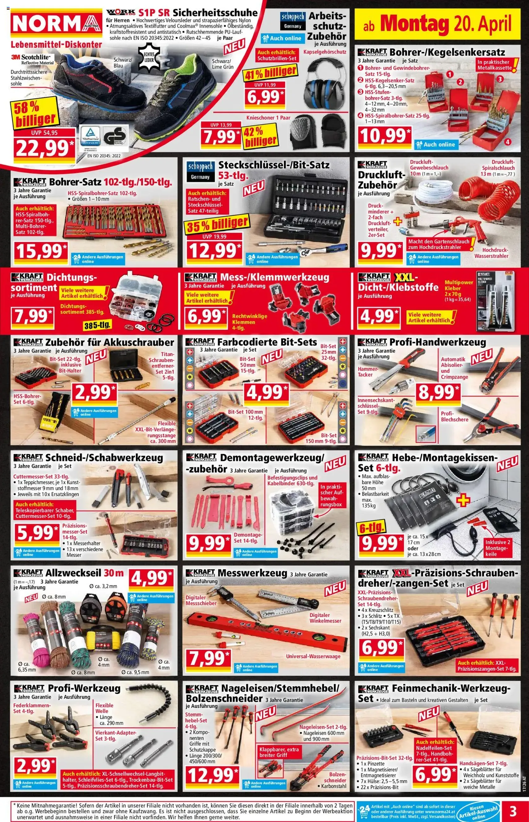 Norma Flugblatt - Gültiger Prospekt ab 20.04.2026, Seite 3 von insgesamt 20