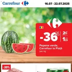 Catalog Carrefour - previzualizare cataloage valabilă începând cu 16.07.2025
