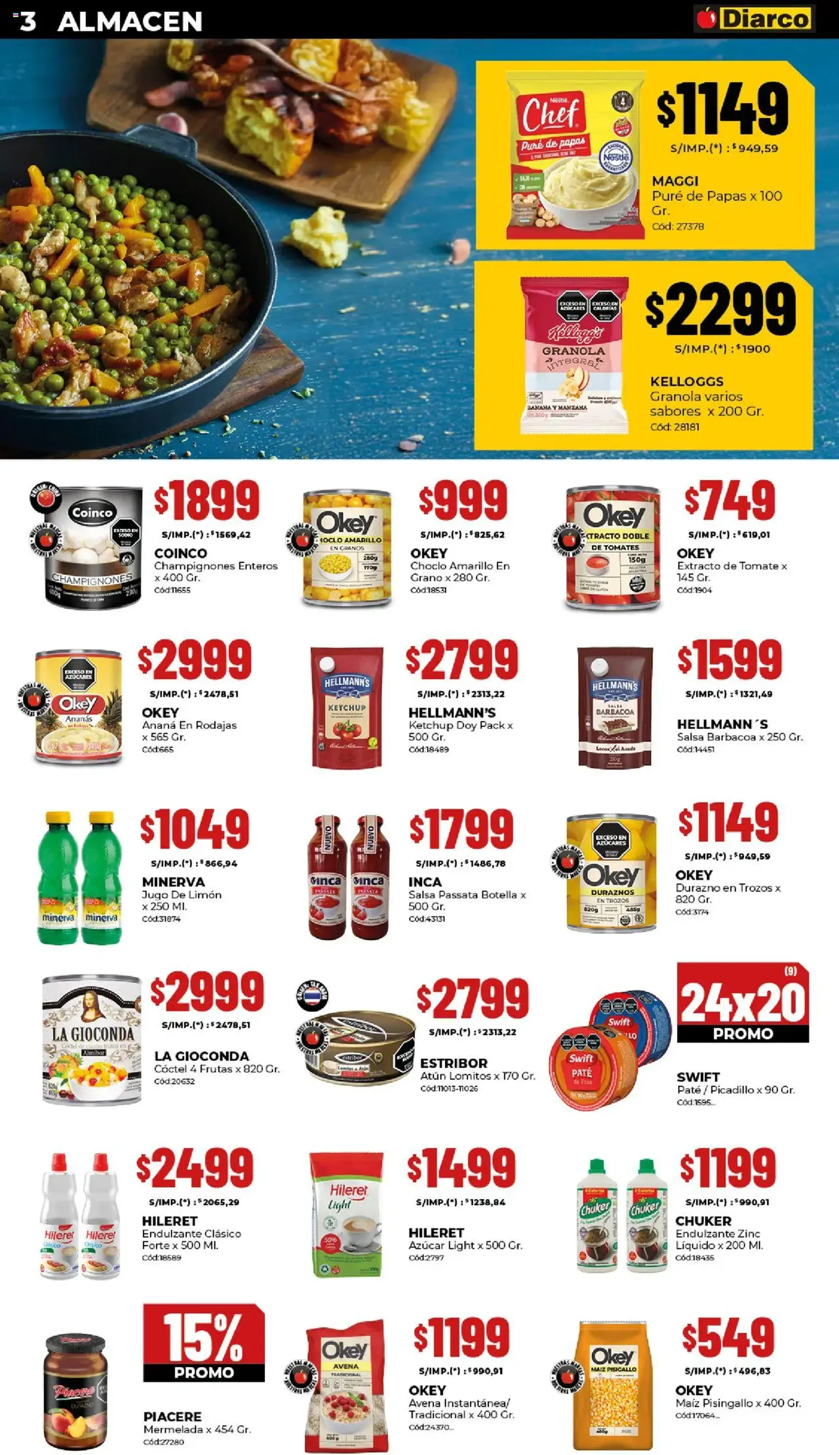 Diarco ofertas - folleto válido desde 06/10/2025 página 3 de 22 Diarco ofertas - folleto válido desde 06/10/2025 página 3 de 22
