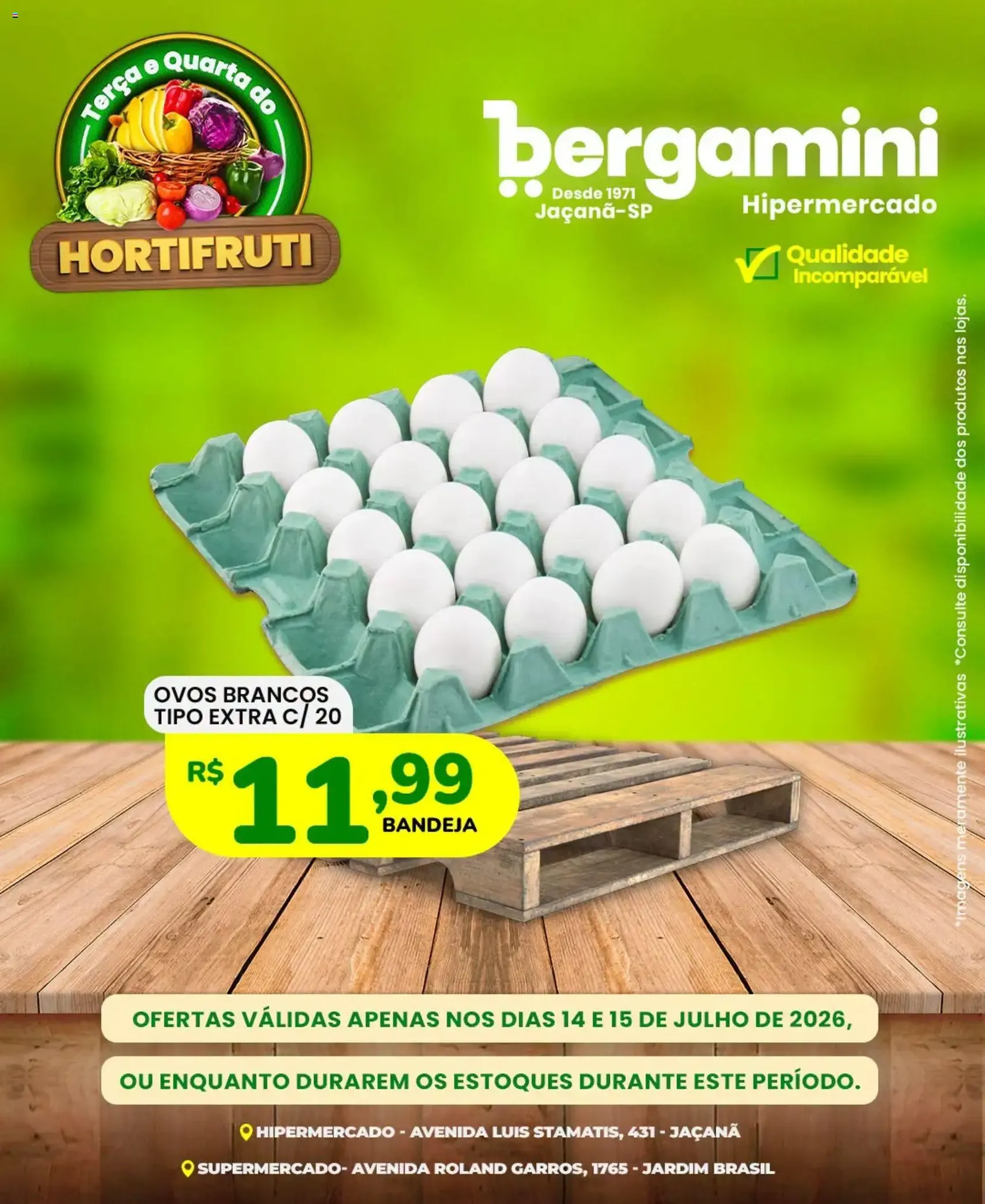 Supermercado Bergamini ofertas Hortifruti - folheto válido a partir de 14/07/2026 página 6 de 10
