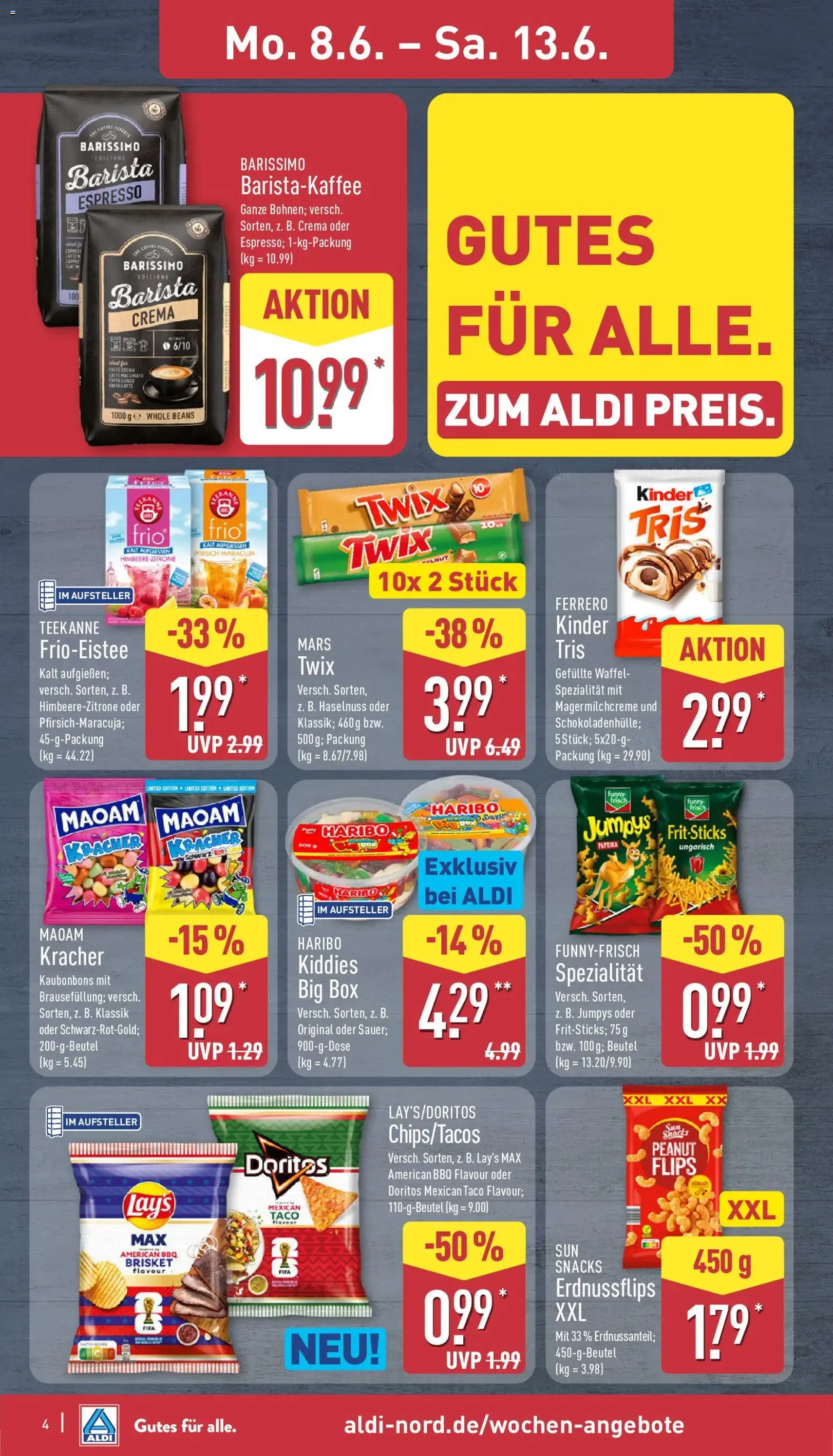 Aldi Prospekt - Gültiger Prospekt ab 08.06.2026, Seite 8 von insgesamt 39