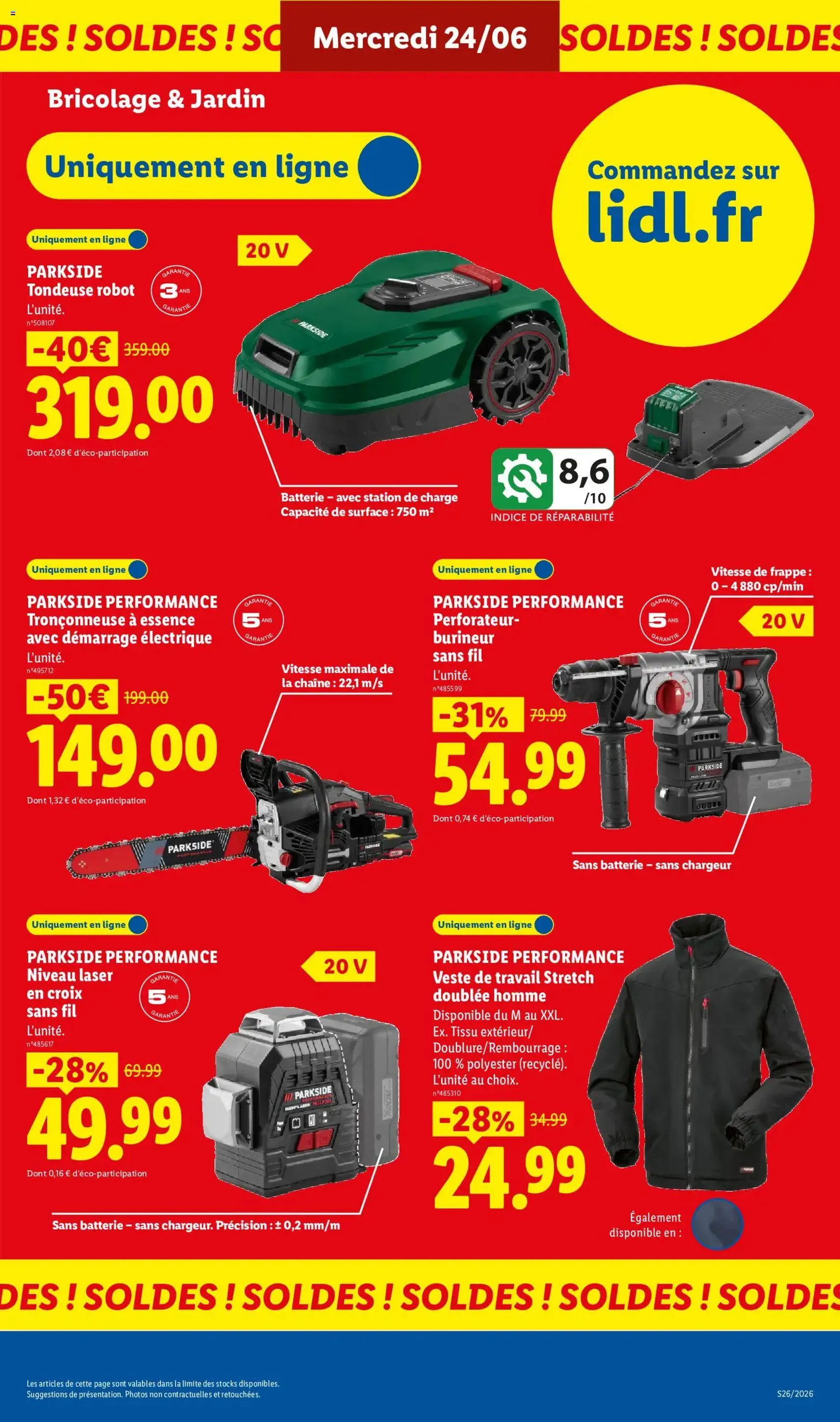 LIDL catalogue - brochure valable à partir du 25/06/2026, page 37 sur 72