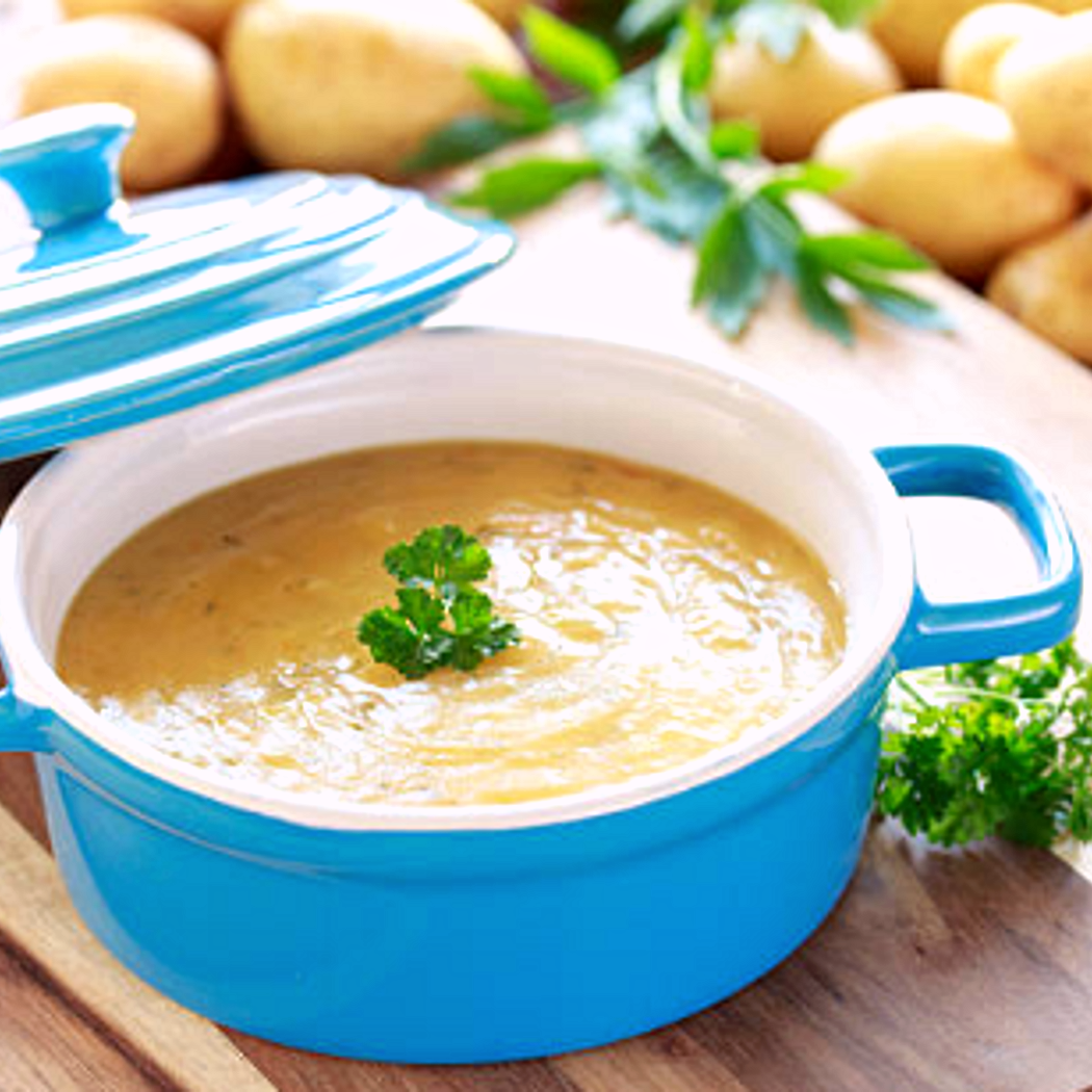 Zuppa autunnale di cavolfiore e patate