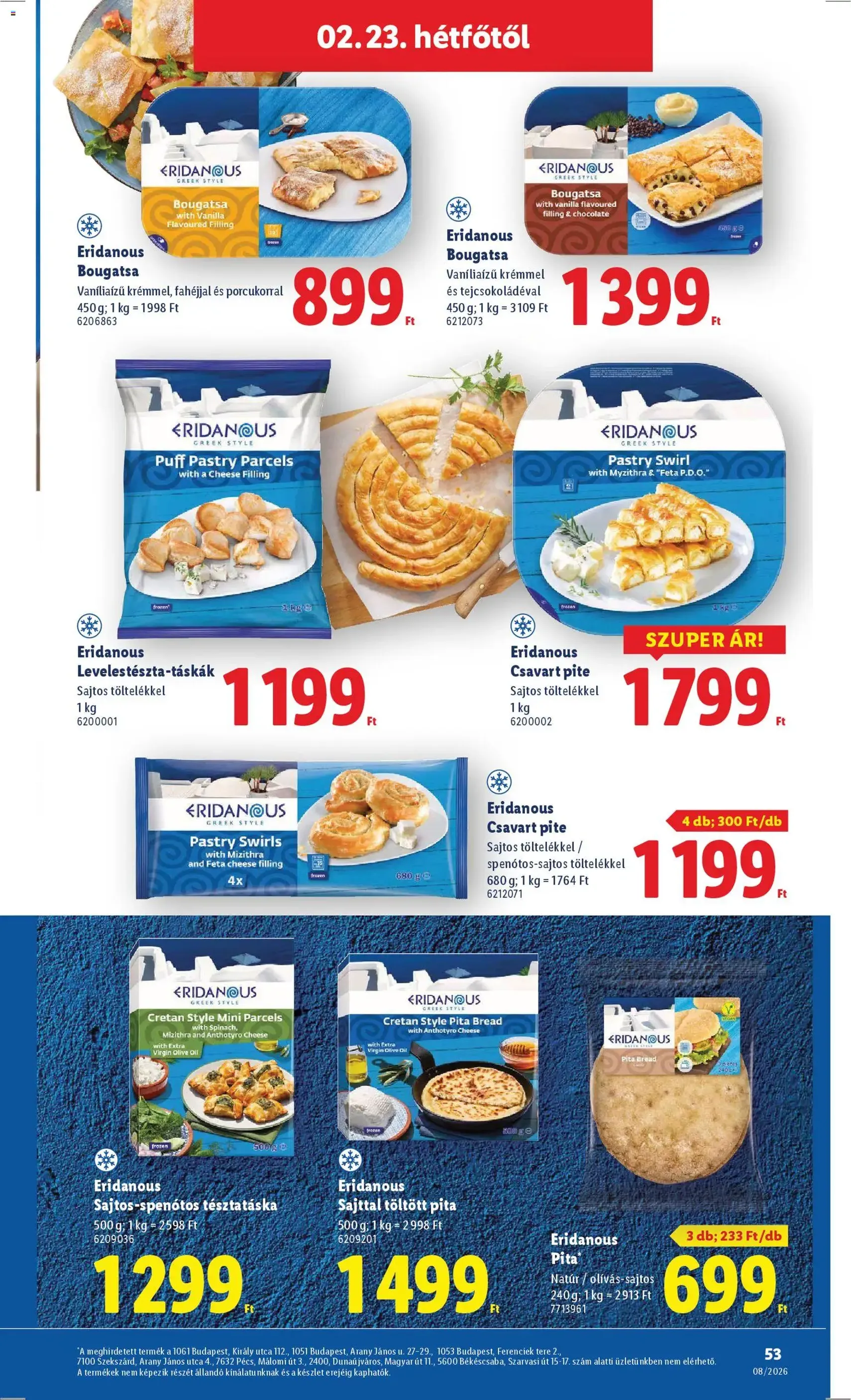 Lidl Akciós újság - 2026.02.19. érvényes szórólap 53 oldal 58 oldalból