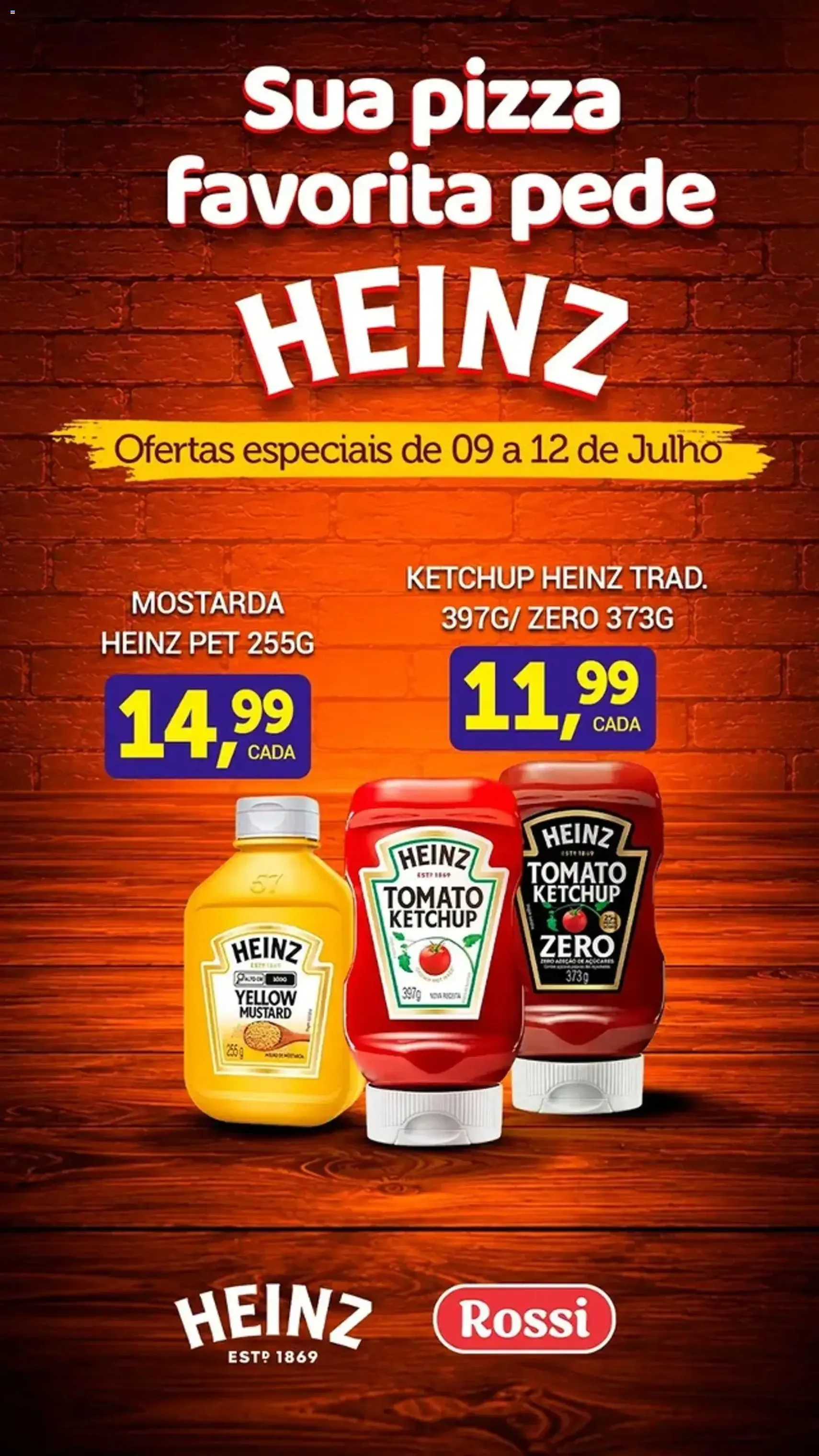 Rossi Supermercados ofertas Pizza - folheto válido a partir de 09/07/2026 página 2 de 3