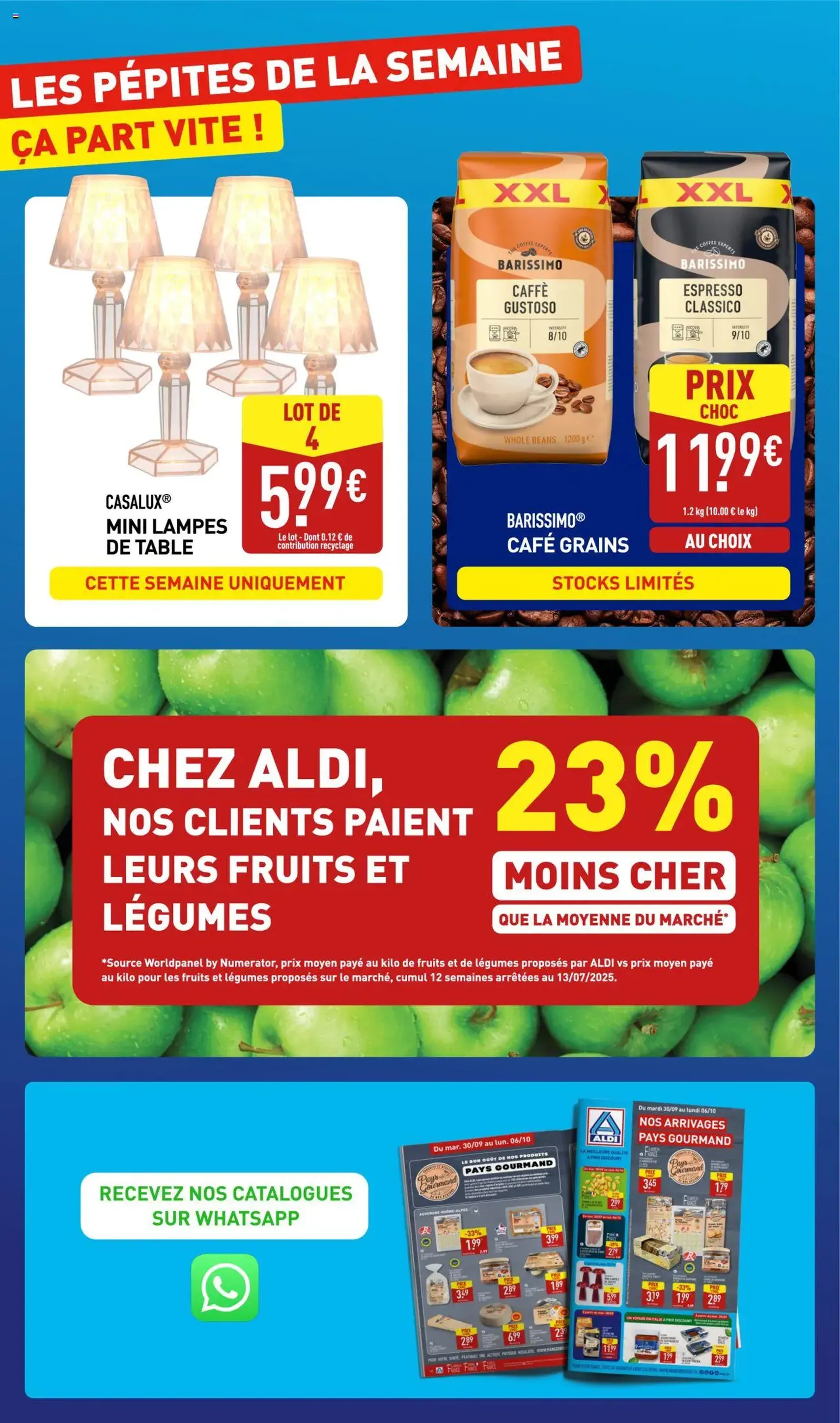 Aldi catalogue semaine 40 - brochure valable à partir du 30/09/2025, page 2 sur 51 Aldi catalogue semaine 40 - brochure valable à partir du 30/09/2025, page 2 sur 51