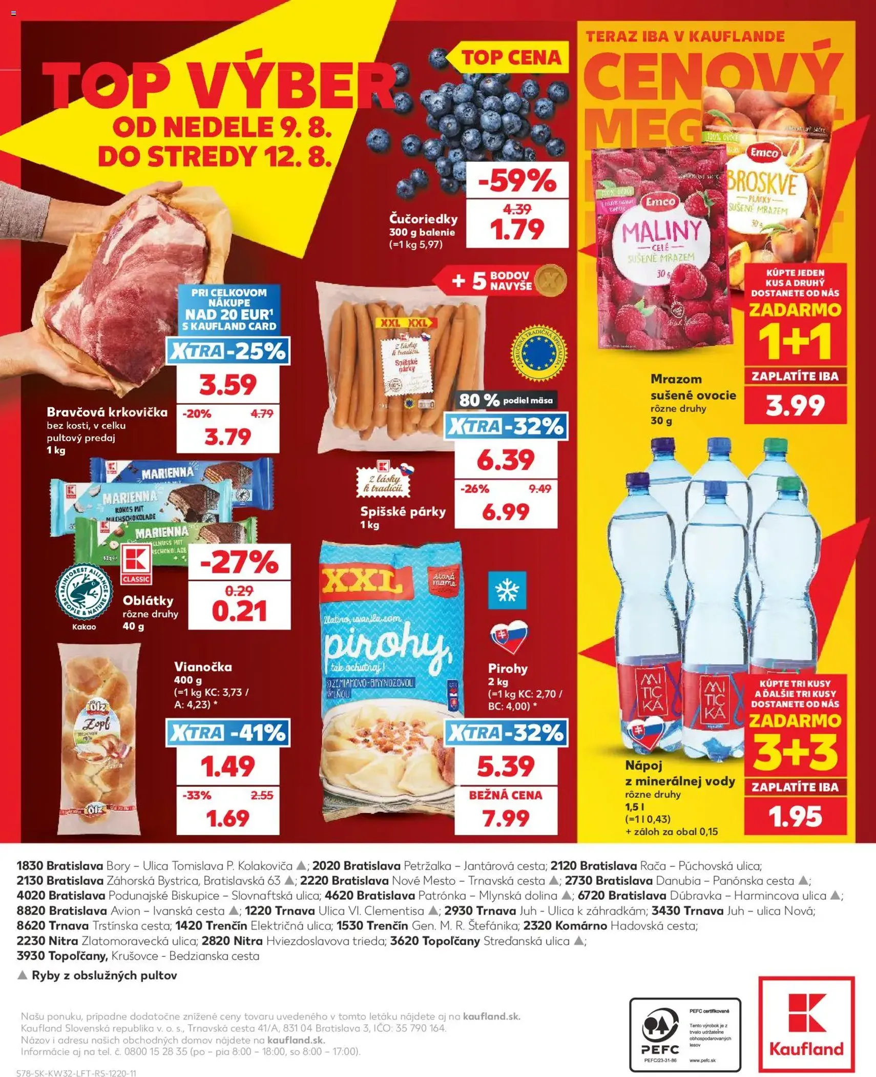 Kaufland SK akciós újság - 2026.08.06. érvényes szórólap 78 oldal 78 oldalból
