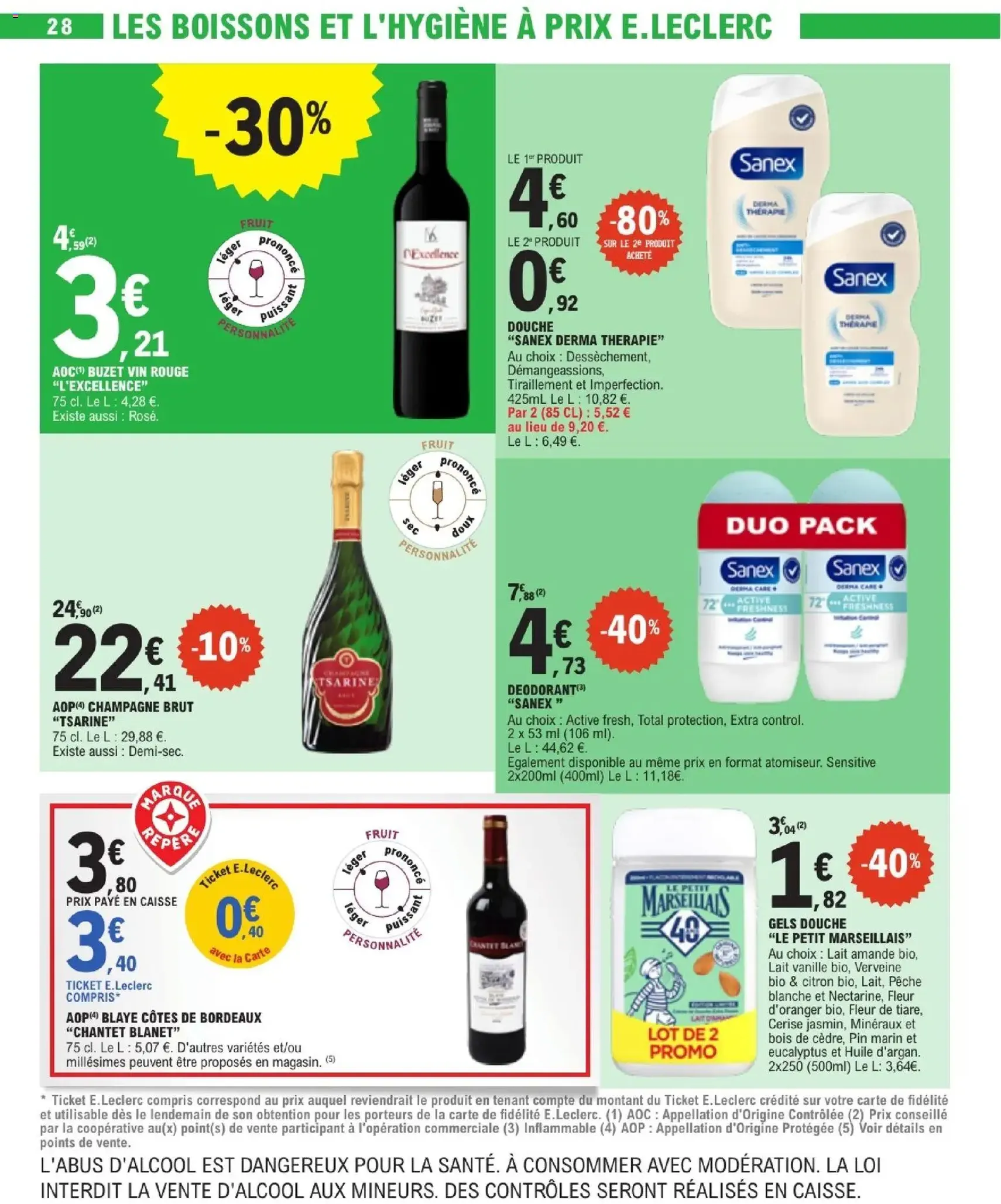 E.Leclerc catalogue semaine 11 - brochure valable à partir du 10/03/2026, page 28 sur 56