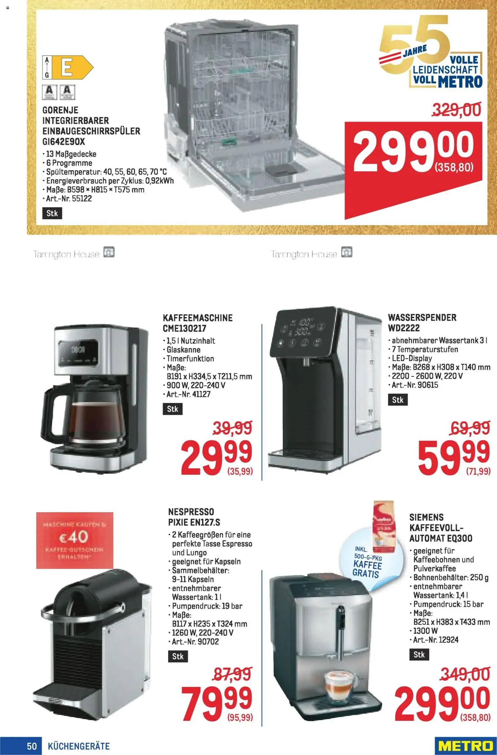 Metro Profi - Gültiger Prospekt ab 19.03.2026, Seite 50 von insgesamt 64