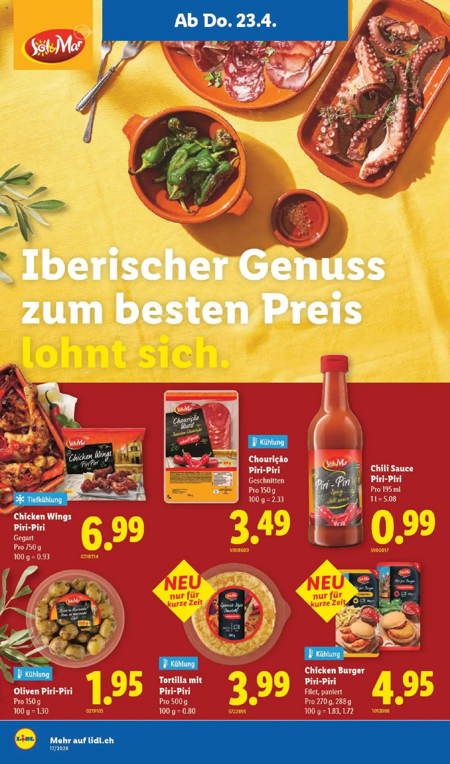 Lidl aktionen - Gültiger Prospekt ab 23.04.2026, Seite 12 von insgesamt 32